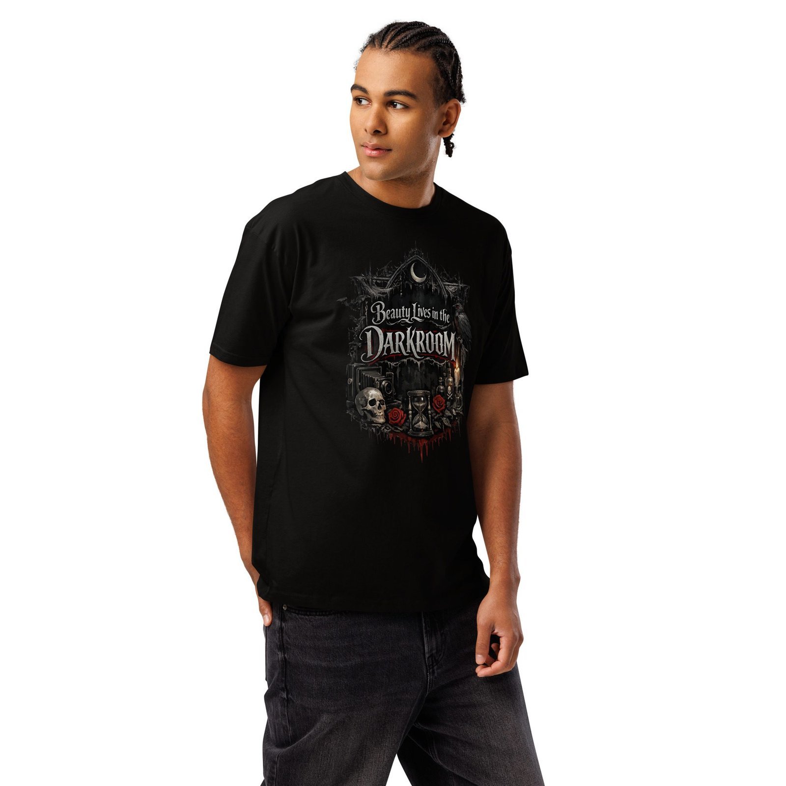 Photographers Graphic Tee | Beauty Lives In The Darkroom | Knotted Tree Studios - Image 10