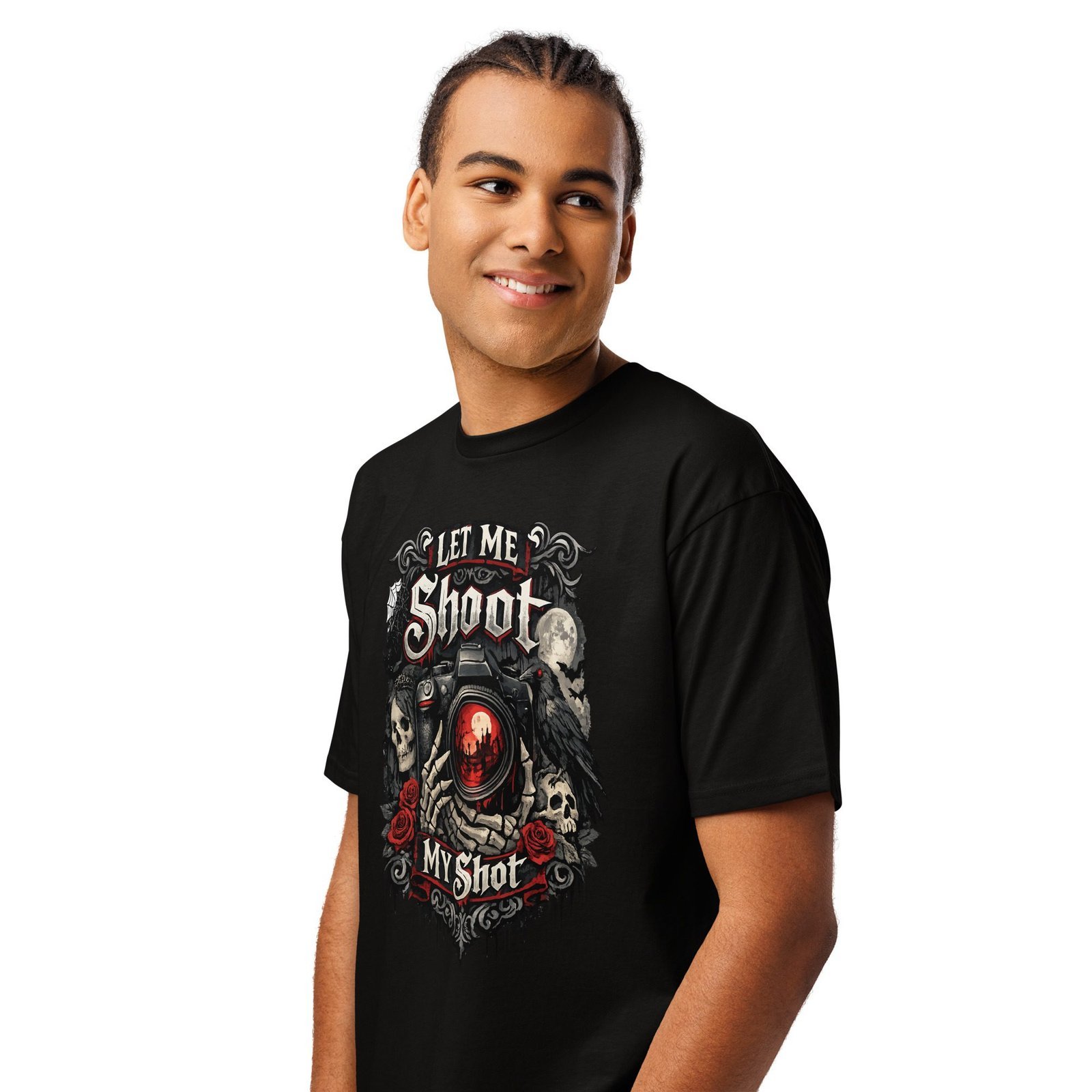 Photographers Graphic Tee | Let Me Shoot My Shot | Knotted Tree Studios - Image 11