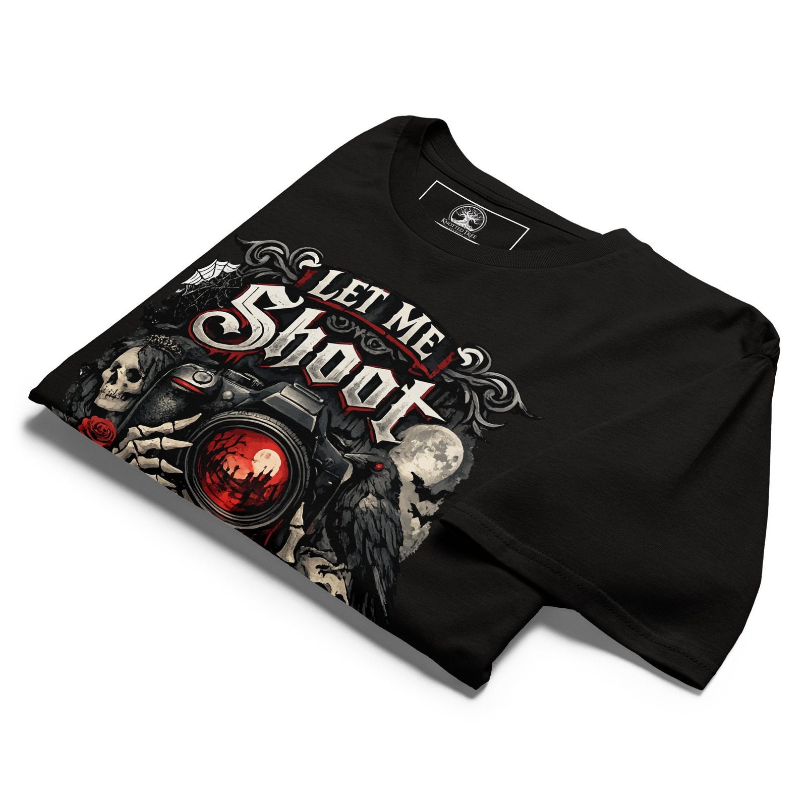 Photographers Graphic Tee | Let Me Shoot My Shot | Knotted Tree Studios - Image 12
