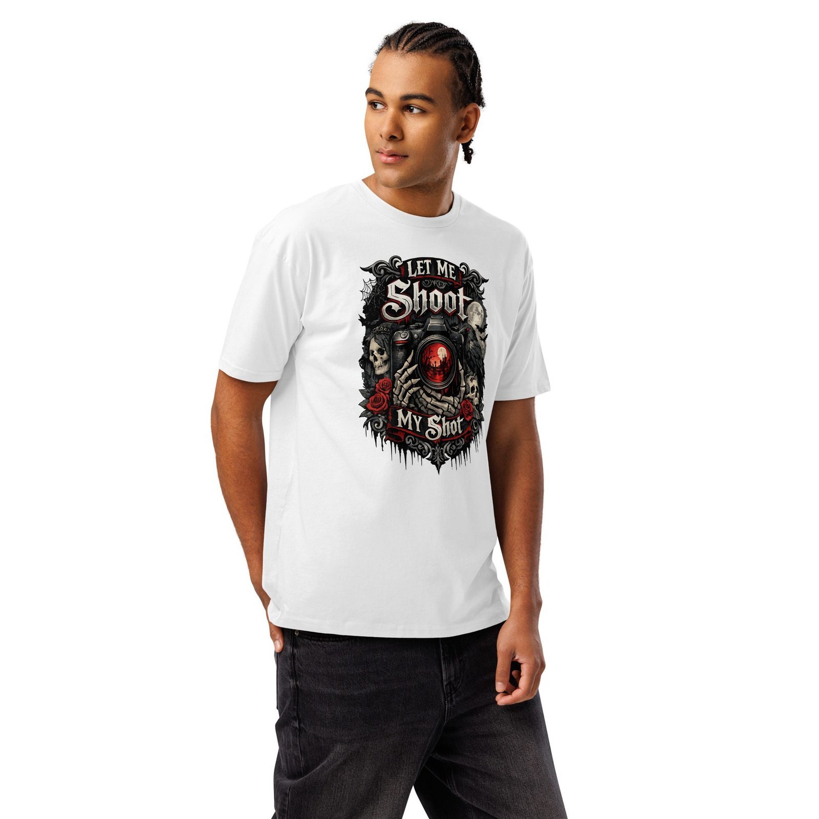 Photographers Graphic Tee | Let Me Shoot My Shot | Knotted Tree Studios - Image 10