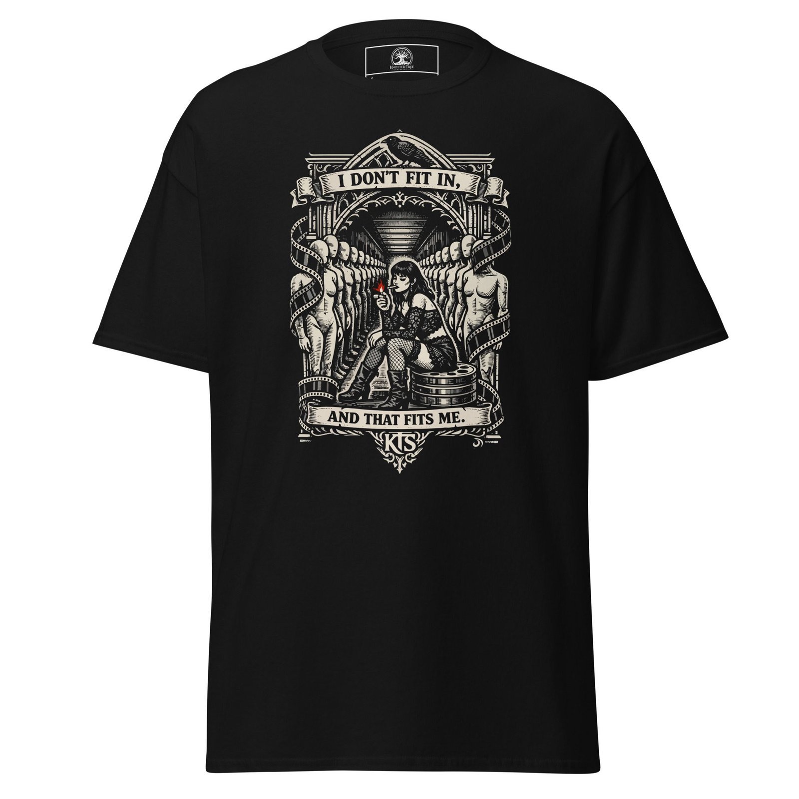 Dark Art Graphic Tee | That Fits Me | Knotted Tree Studios