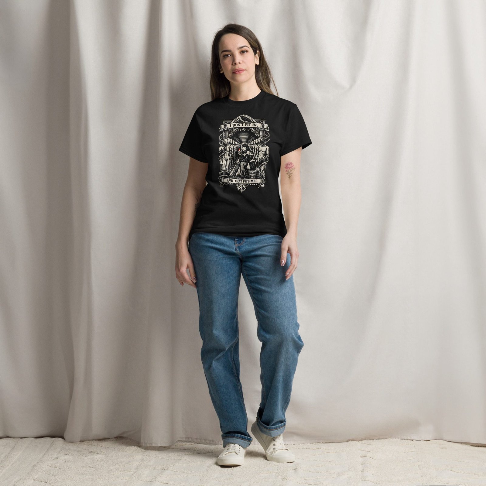 Dark Art Graphic Tee | That Fits Me | Knotted Tree Studios - Image 5