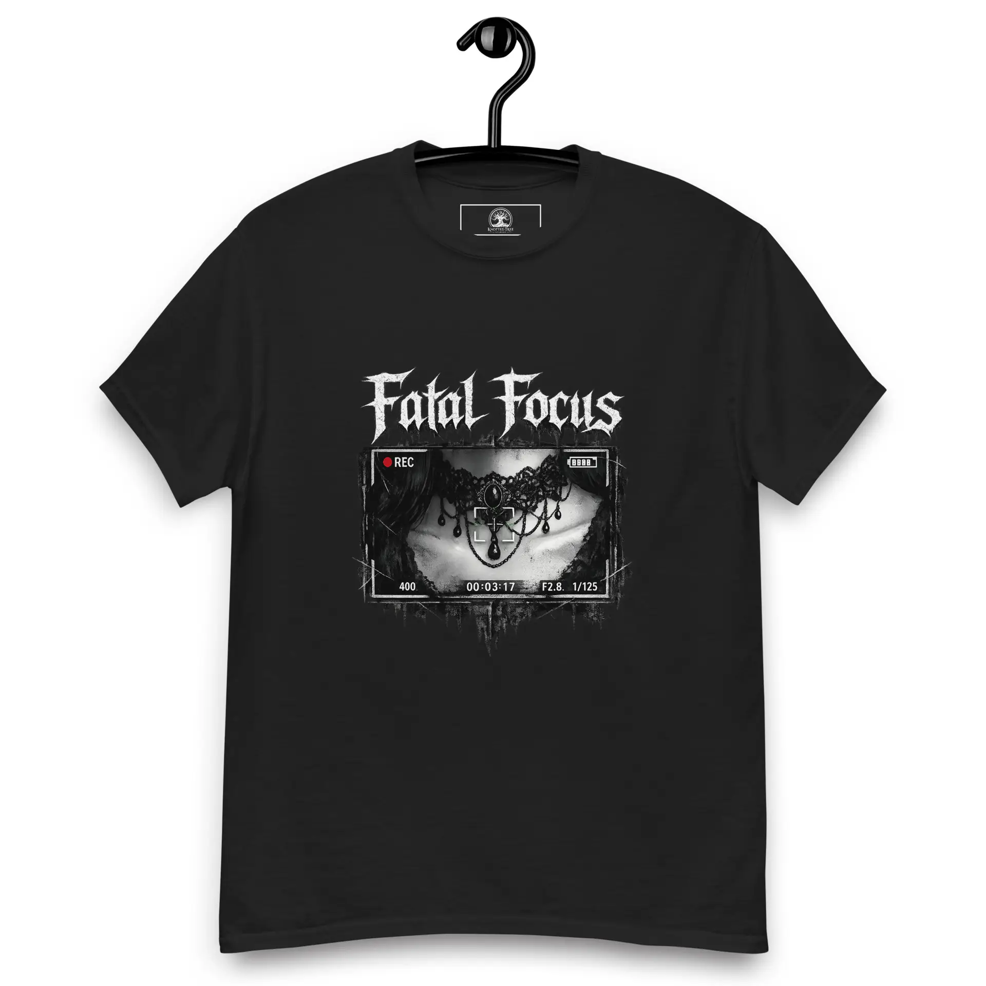 Dark Art Graphic Tee | Fatal Focus | Knotted Tree Studios - Image 7
