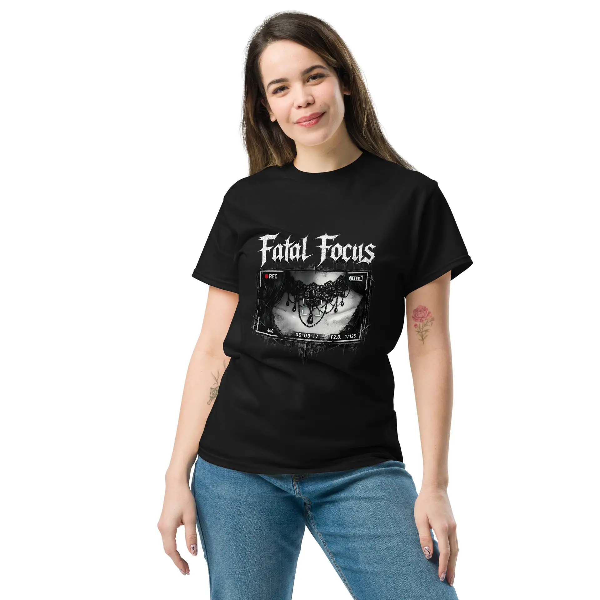 Dark Art Graphic Tee | Fatal Focus | Knotted Tree Studios - Image 6