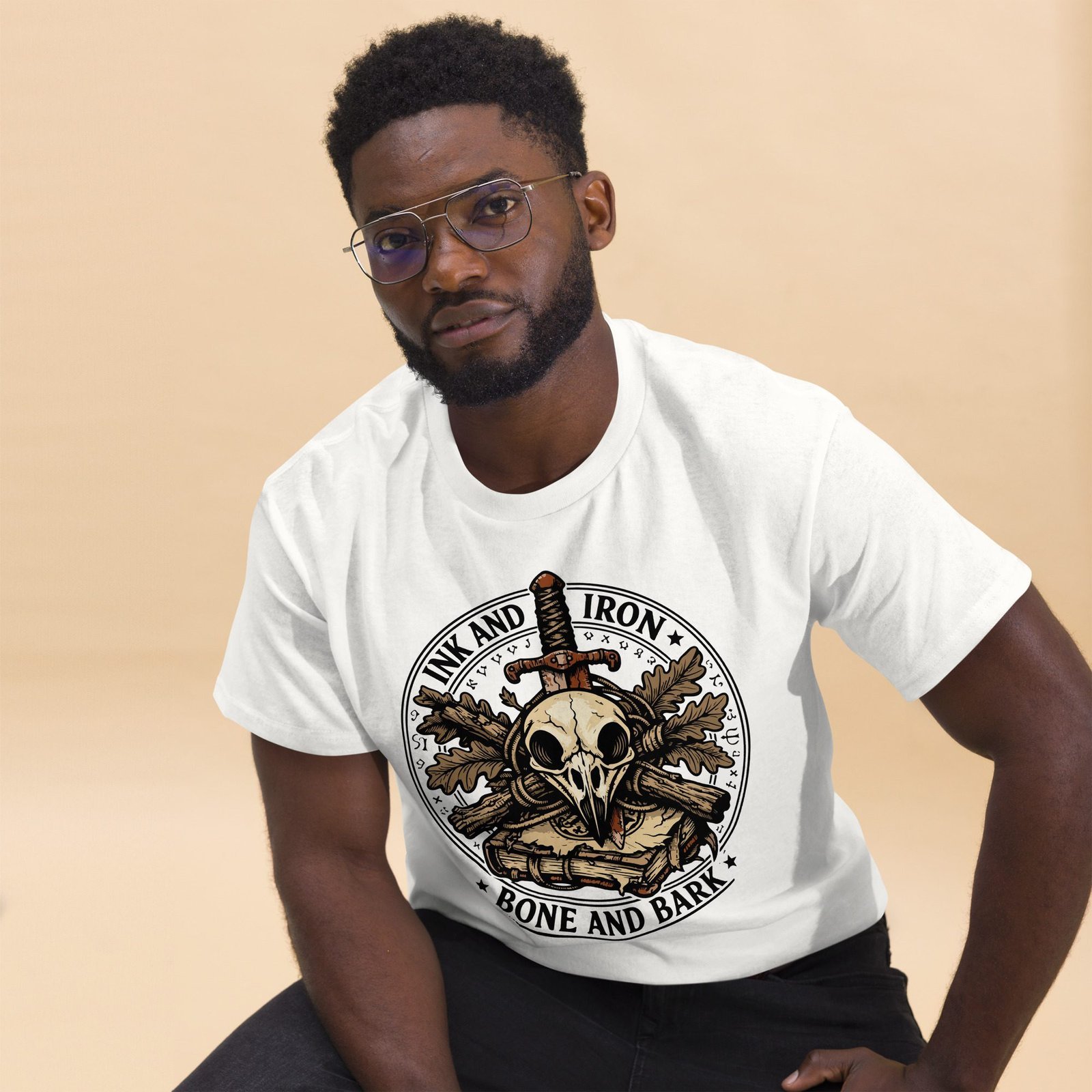 Dark Art Graphic Tee | Ink and Iron | Knotted Tree Studios - Image 4