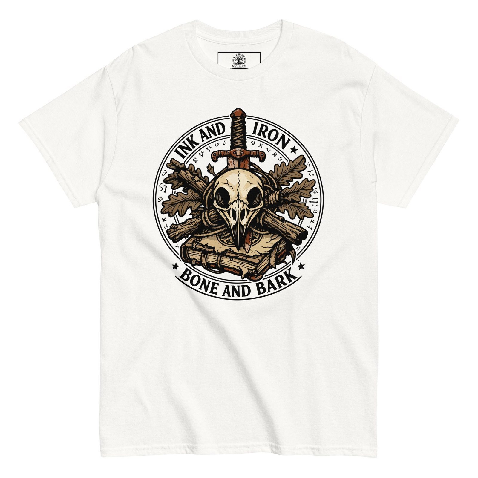Dark Art Graphic Tee | Ink and Iron | Knotted Tree Studios - Image 2