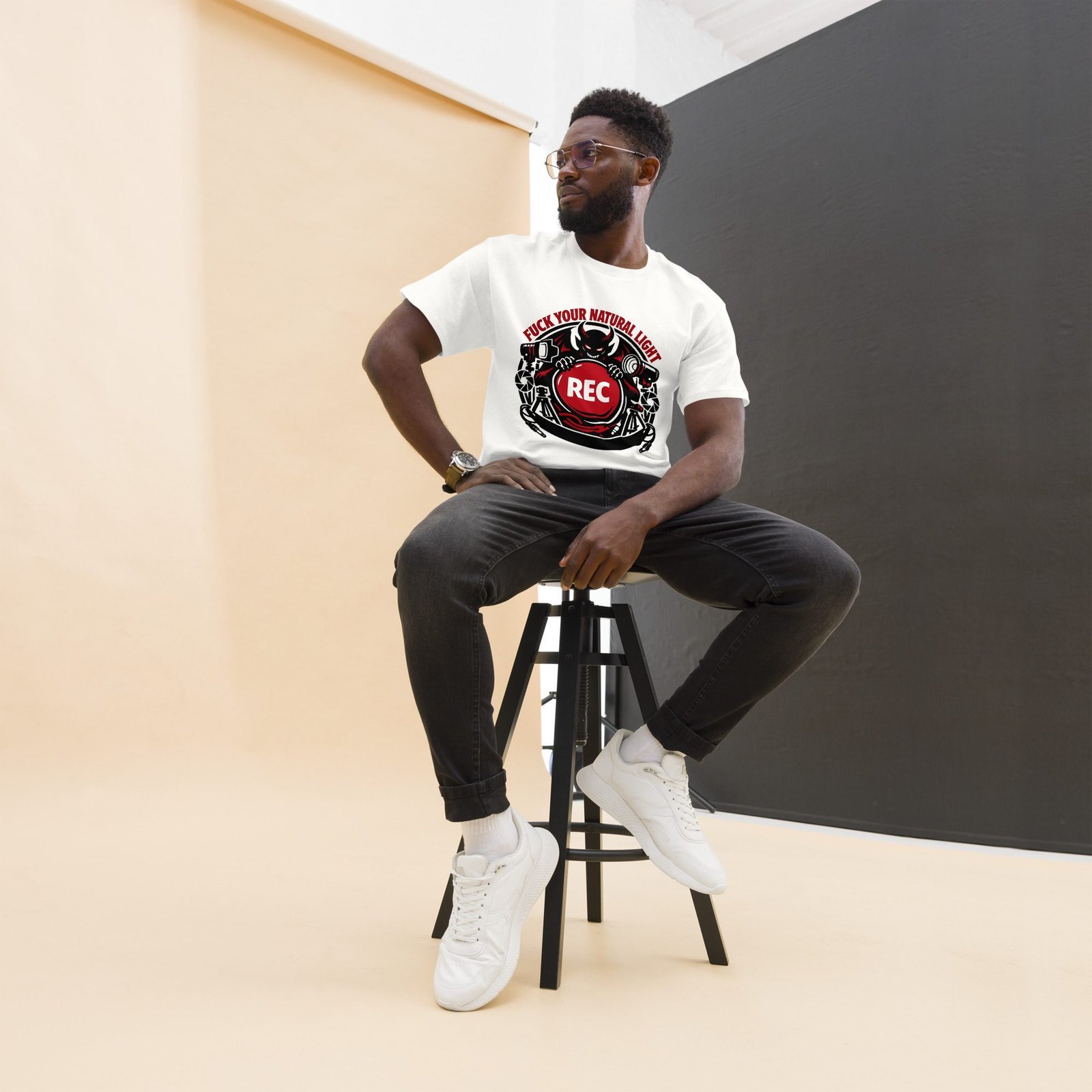 Dark Art Graphic Tee | Fuck Your Natural Light | Knotted Tree Studios - Image 5