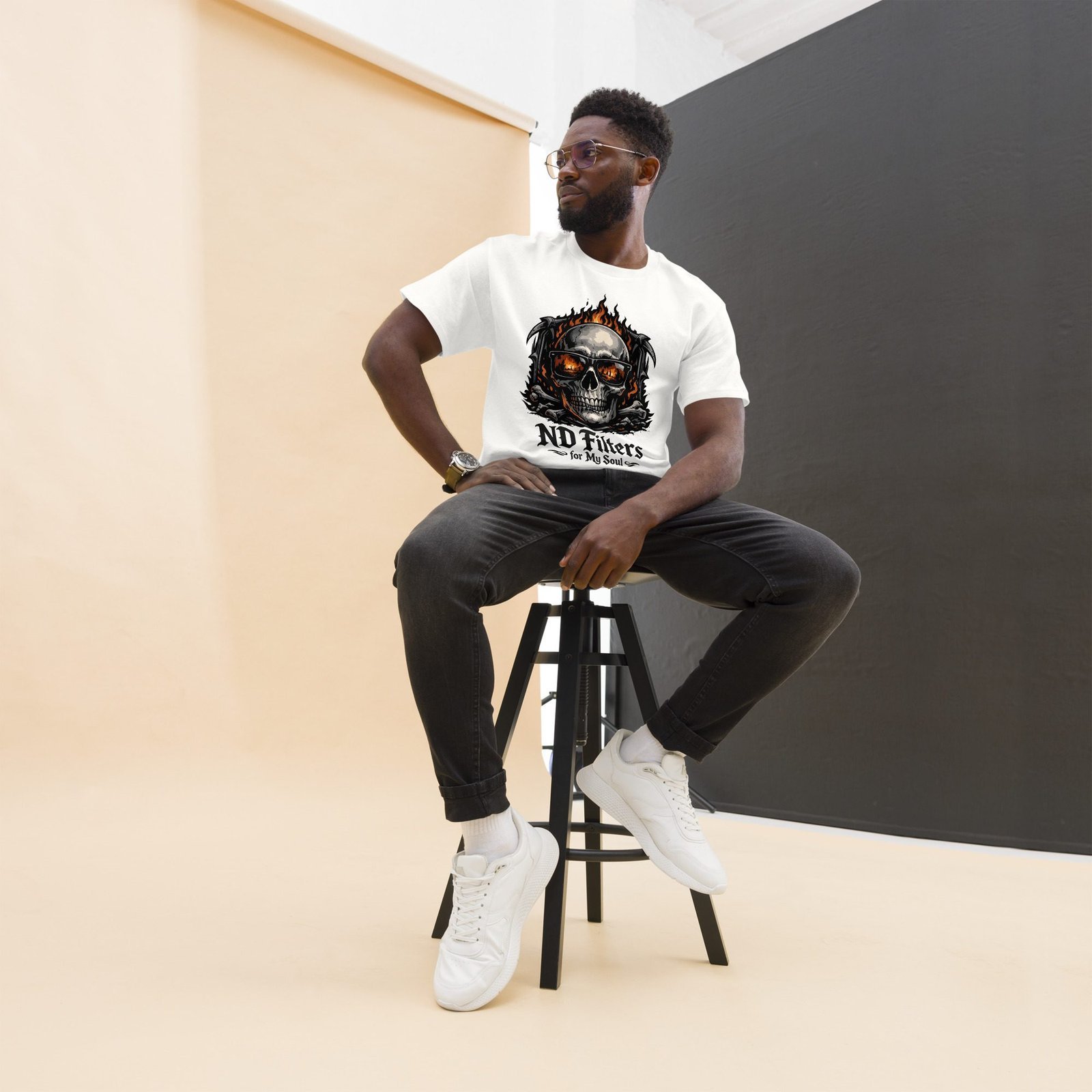 Dark Art Graphic Tee | ND Filters For My Soul | Knotted Tree Studios - Image 5