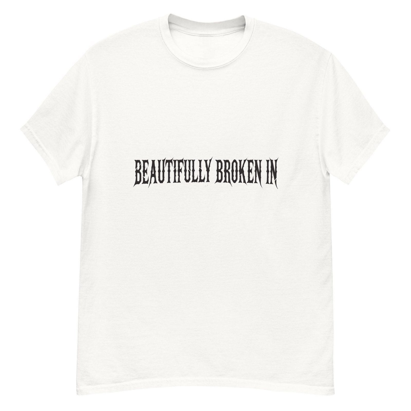 BEAUTIFULLY BROKEN IN. WHITE — The Quiet Dark Collection - Image 2