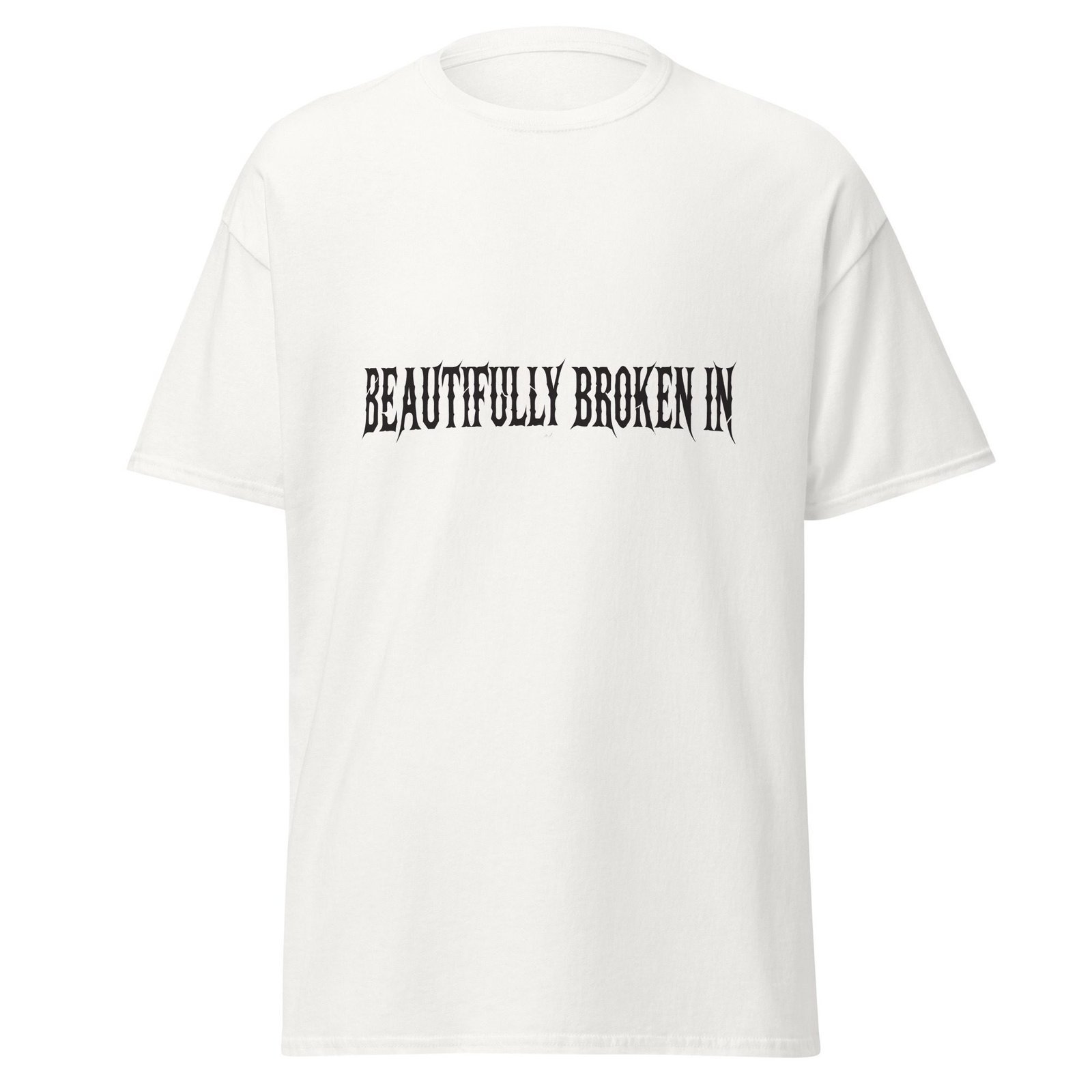 BEAUTIFULLY BROKEN IN. WHITE — The Quiet Dark Collection