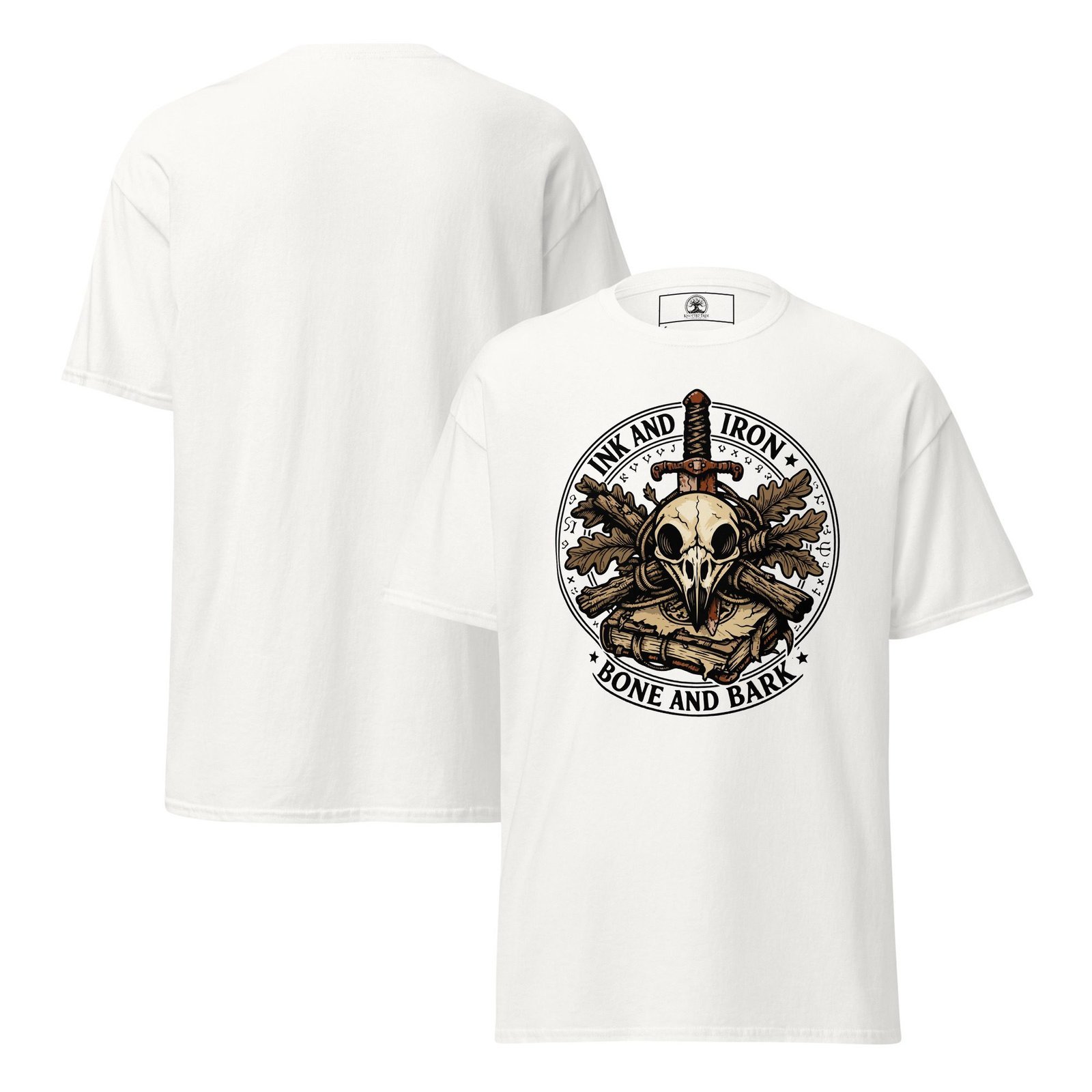 Dark Art Graphic Tee | Ink and Iron | Knotted Tree Studios - Image 3