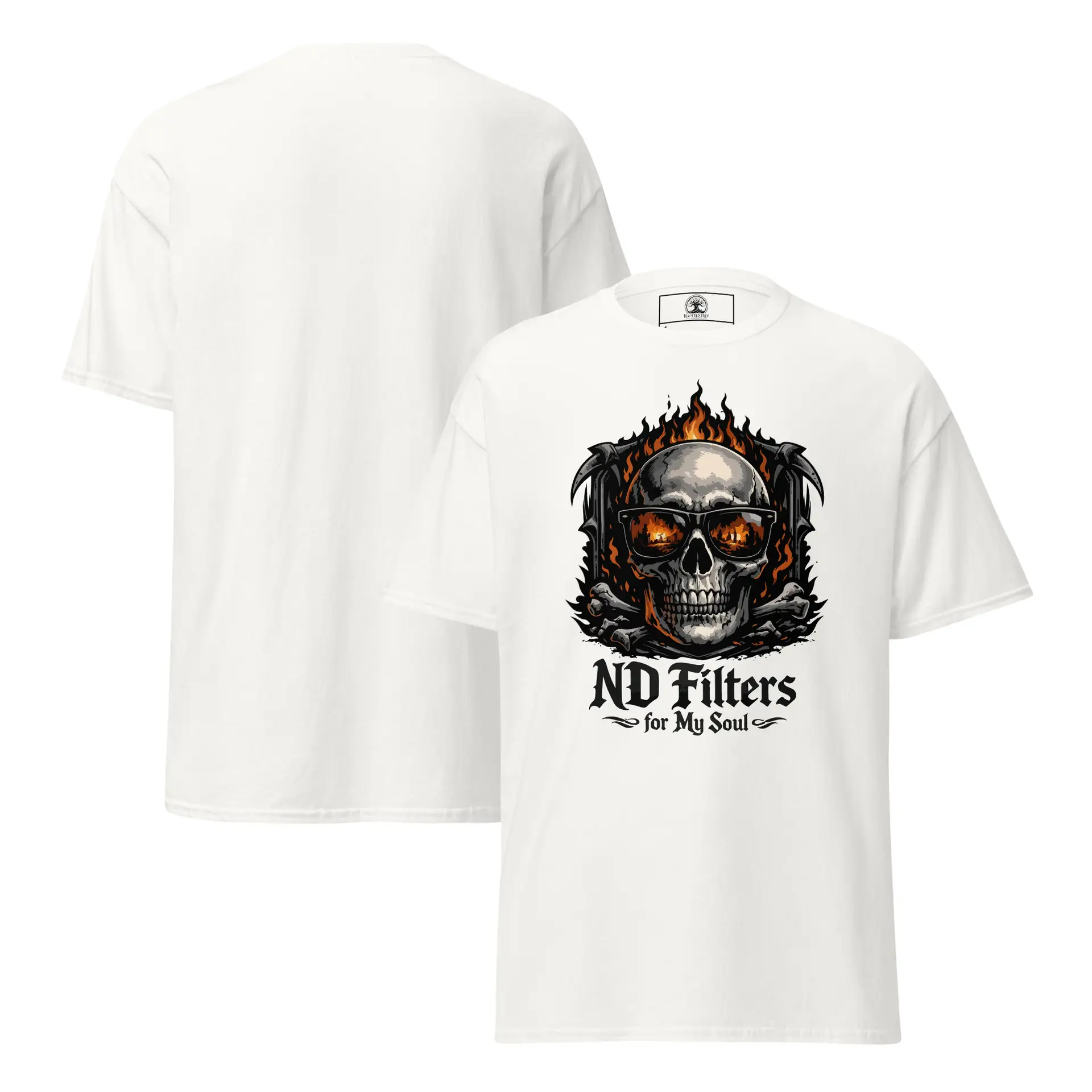 Dark Art Graphic Tee | ND Filters For My Soul | Knotted Tree Studios - Image 3