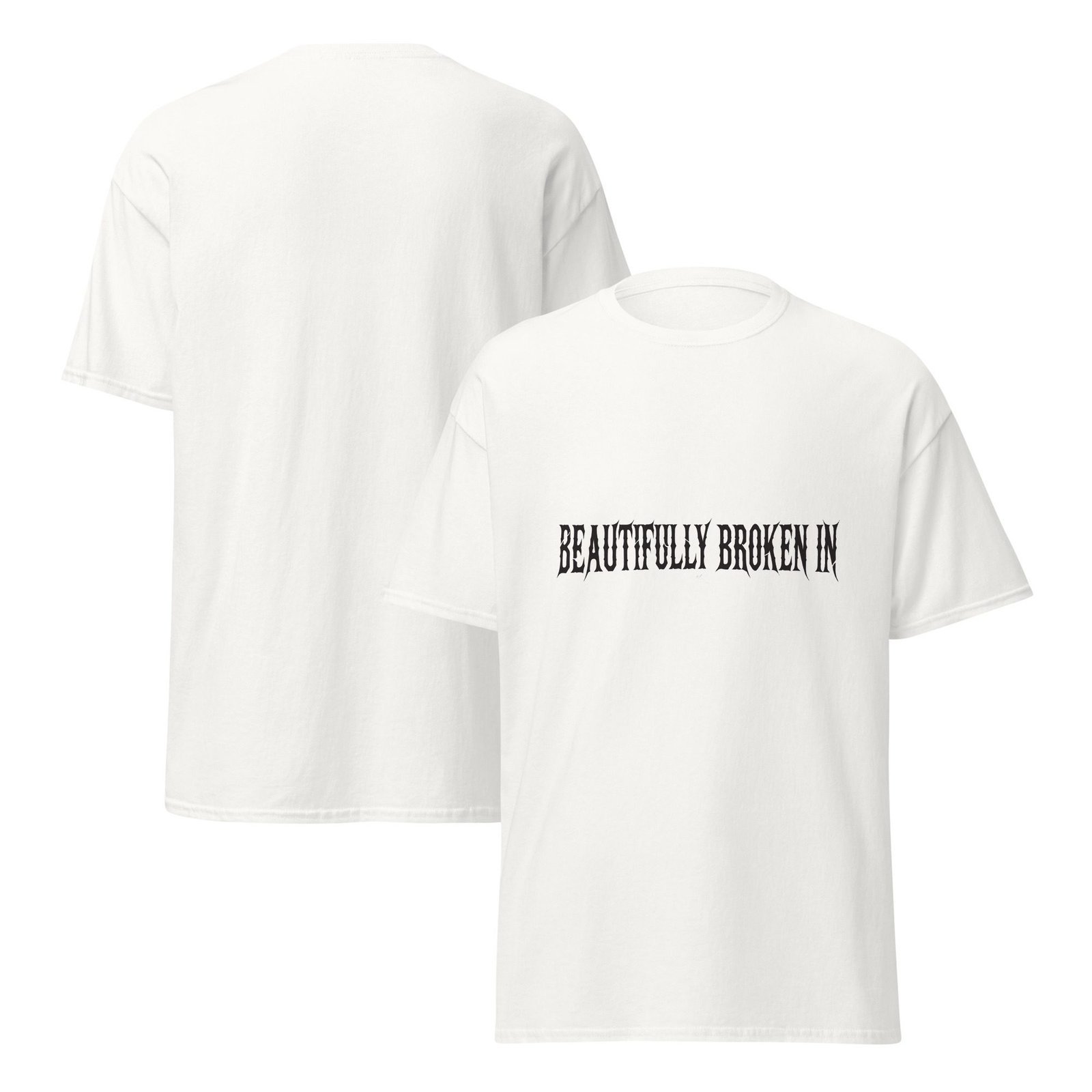BEAUTIFULLY BROKEN IN. WHITE — The Quiet Dark Collection - Image 3