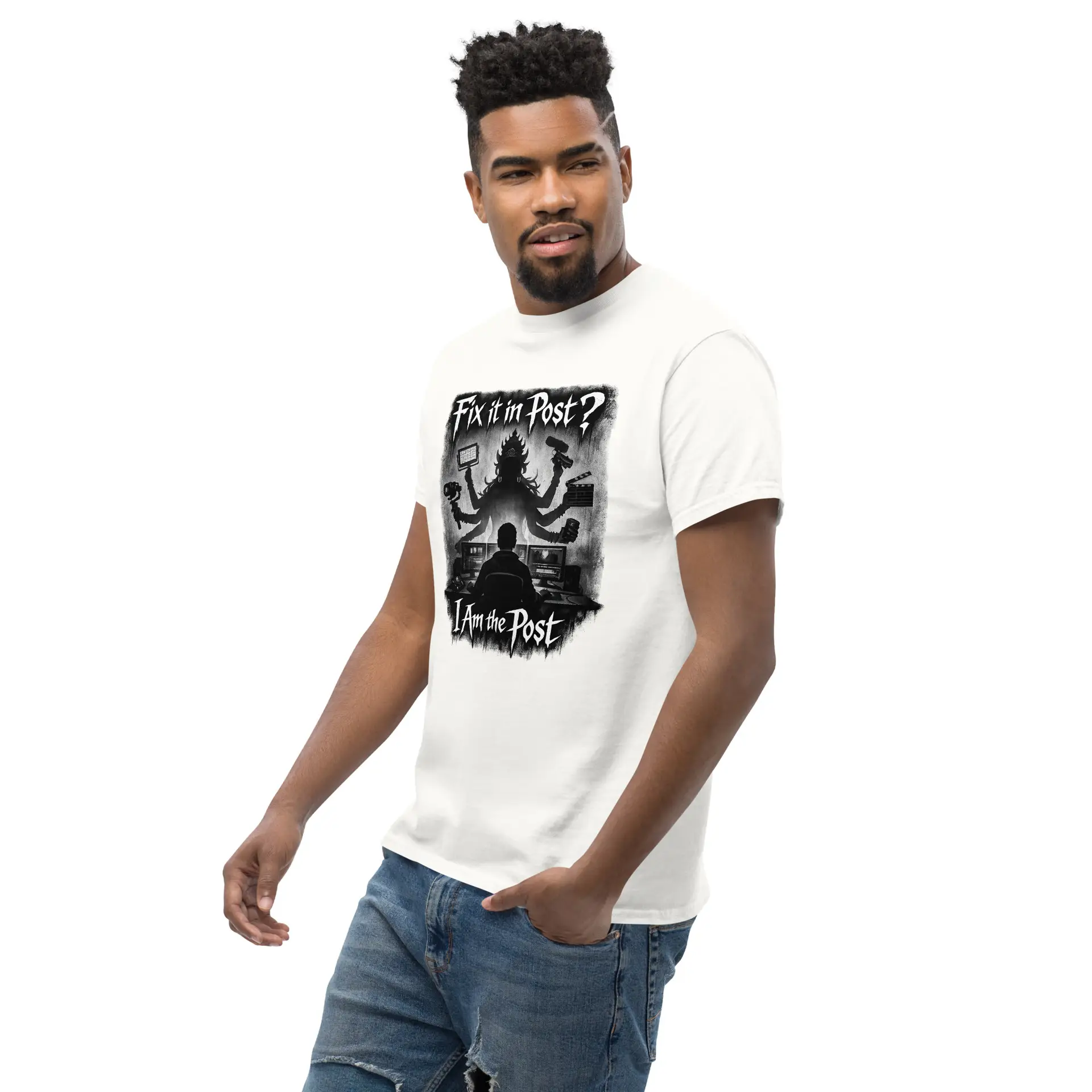 Dark Art Graphic Tee | I Am The Post | Knotted Tree Studios - Image 4