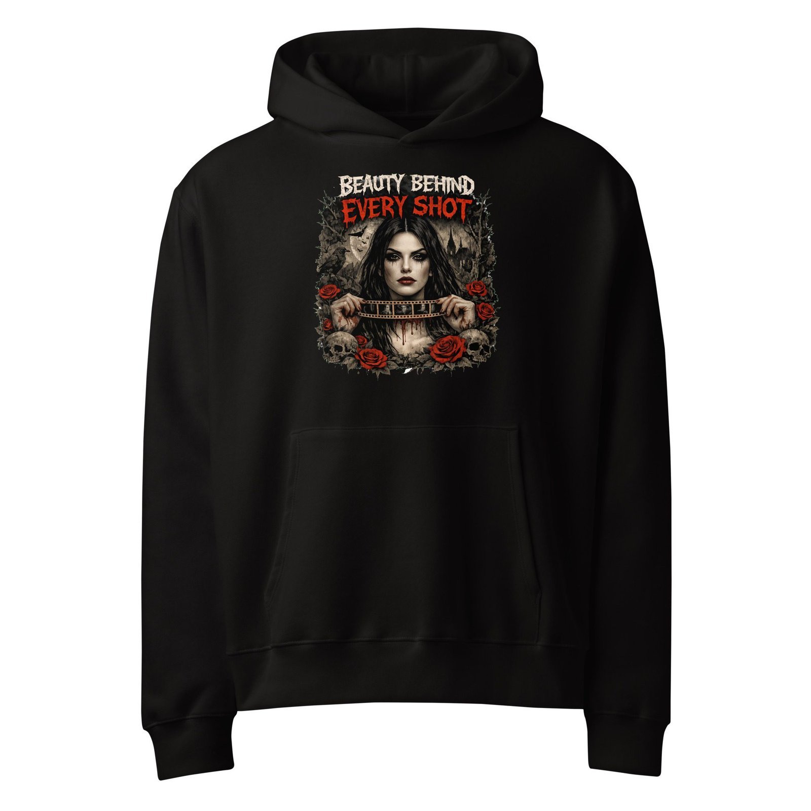 Photographers Graphic Hoodie | Beauty Behind Every Shot | Knotted Tree Studios