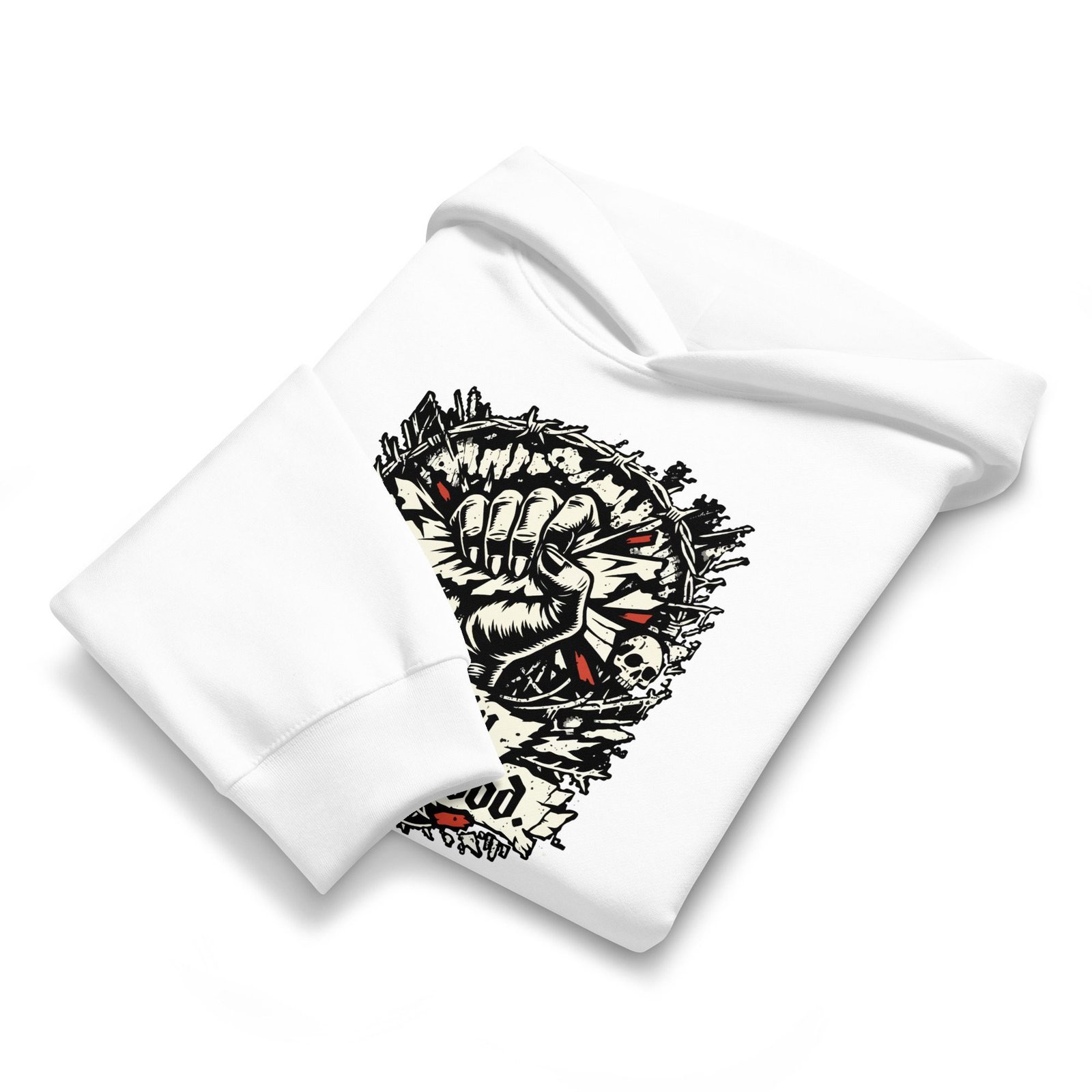 Dark Art Graphic Hoodie | Proudly Misunderstood | Knotted Tree Studios - Image 2