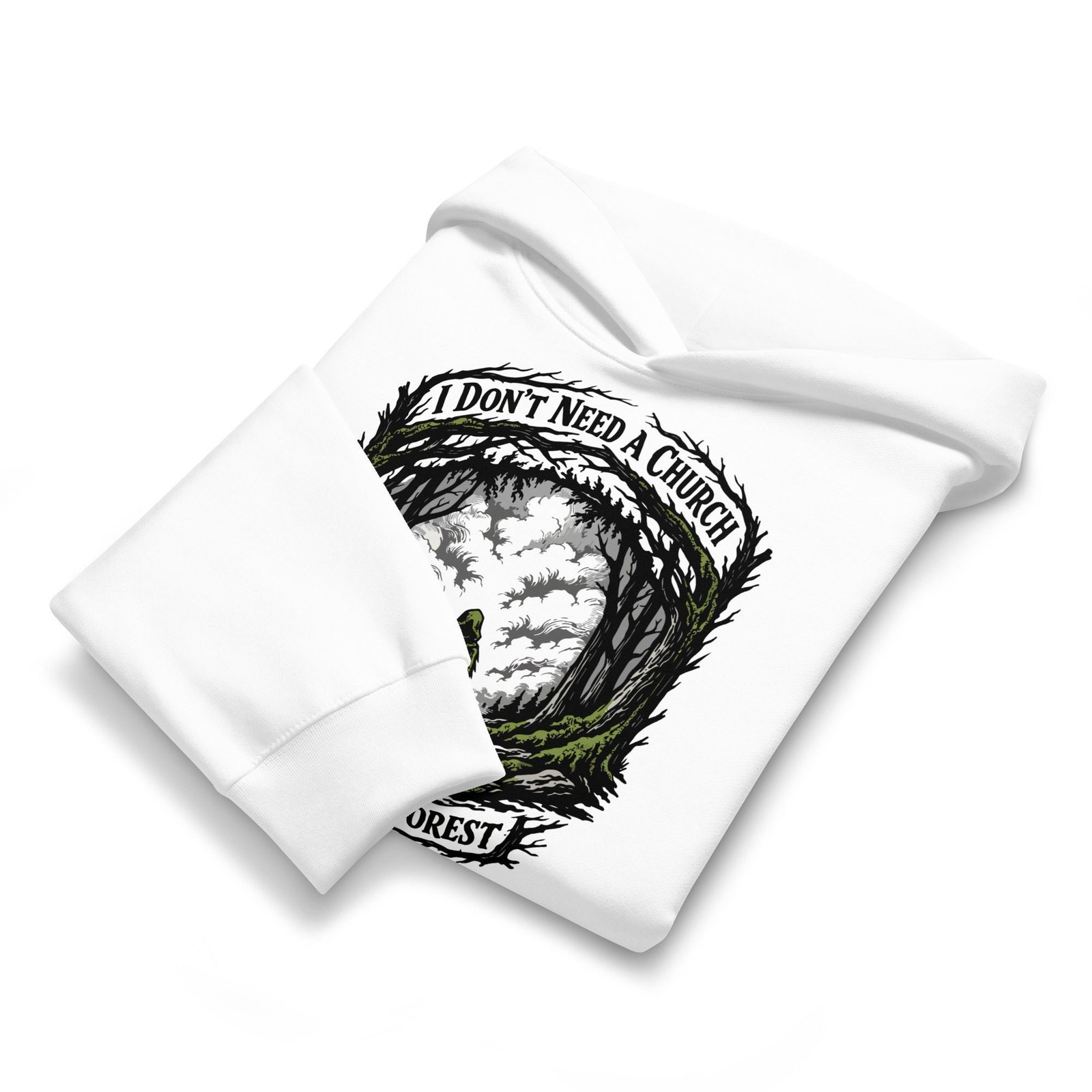 Dark Art Graphic Hoodie | I Have The Forest | Knotted Tree Studios - Image 5