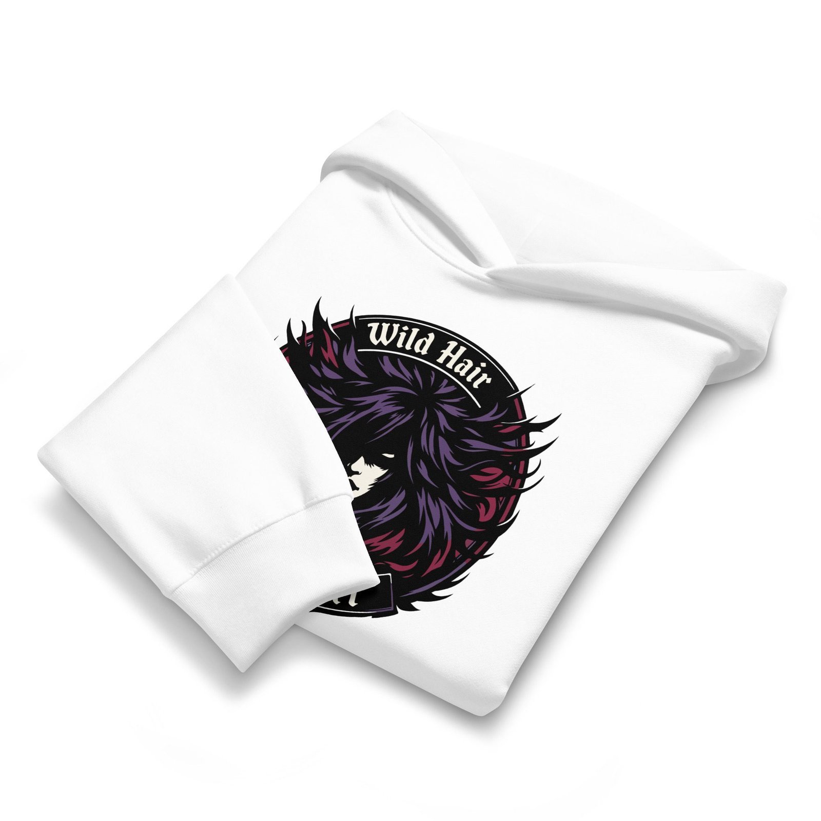 Dark Art Graphic Hoodie | Wild Hair, Dark Heart | Knotted Tree Studios - Image 7