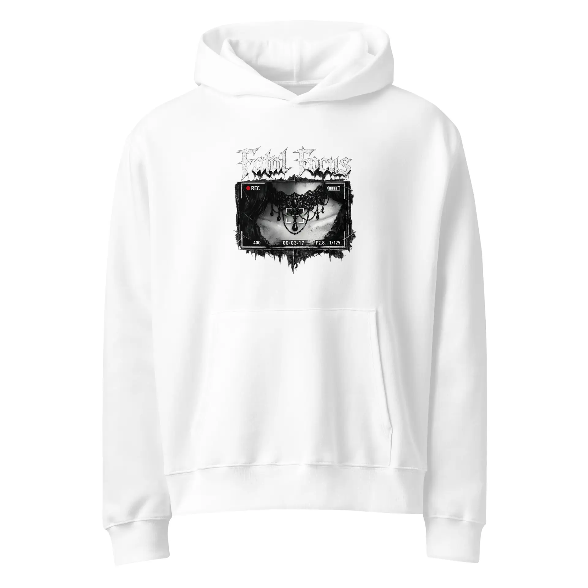 Dark Art Graphic Hoodie | Fatal Focus | Knotted Tree Studios - Image 2