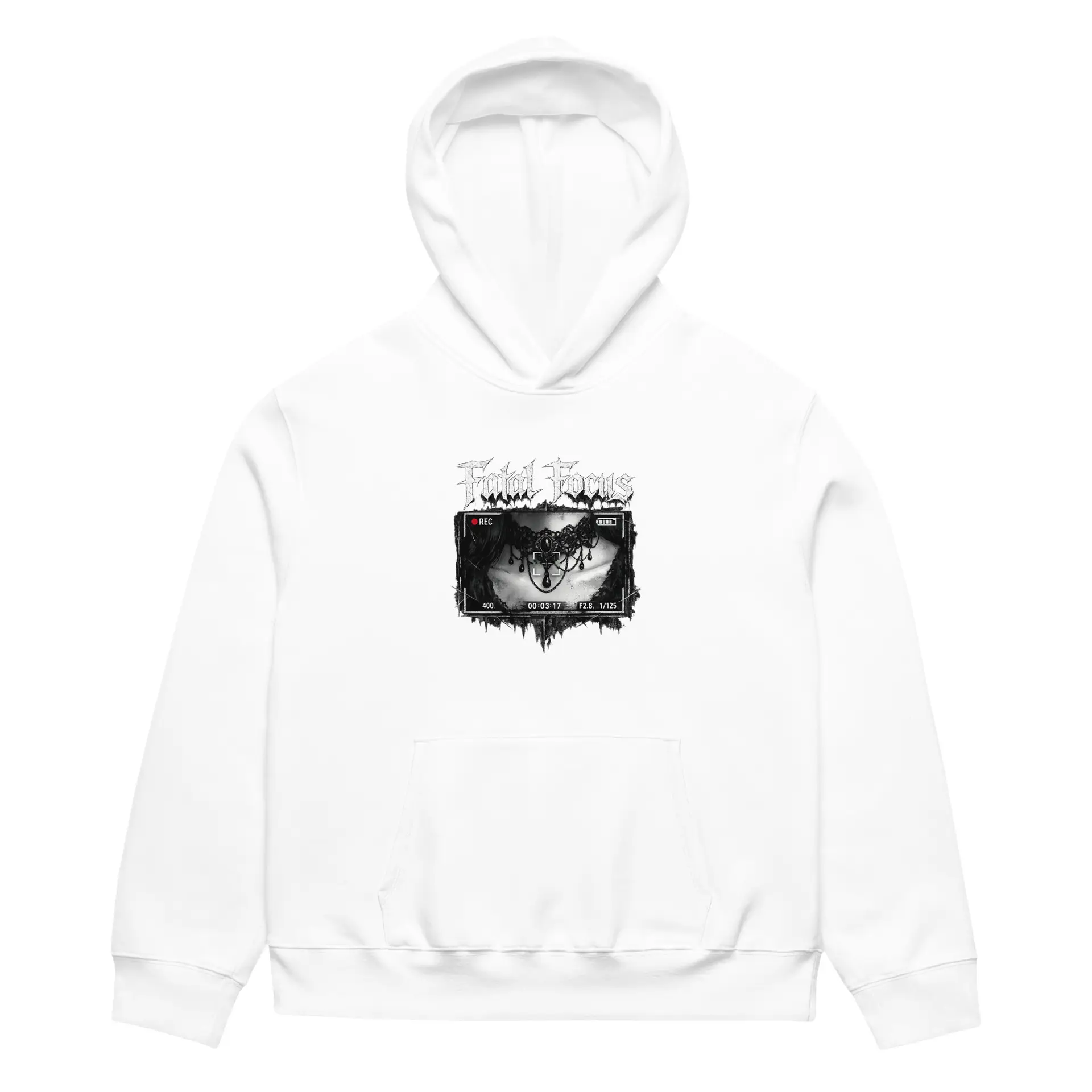 Dark Art Graphic Hoodie | Fatal Focus | Knotted Tree Studios - Image 3