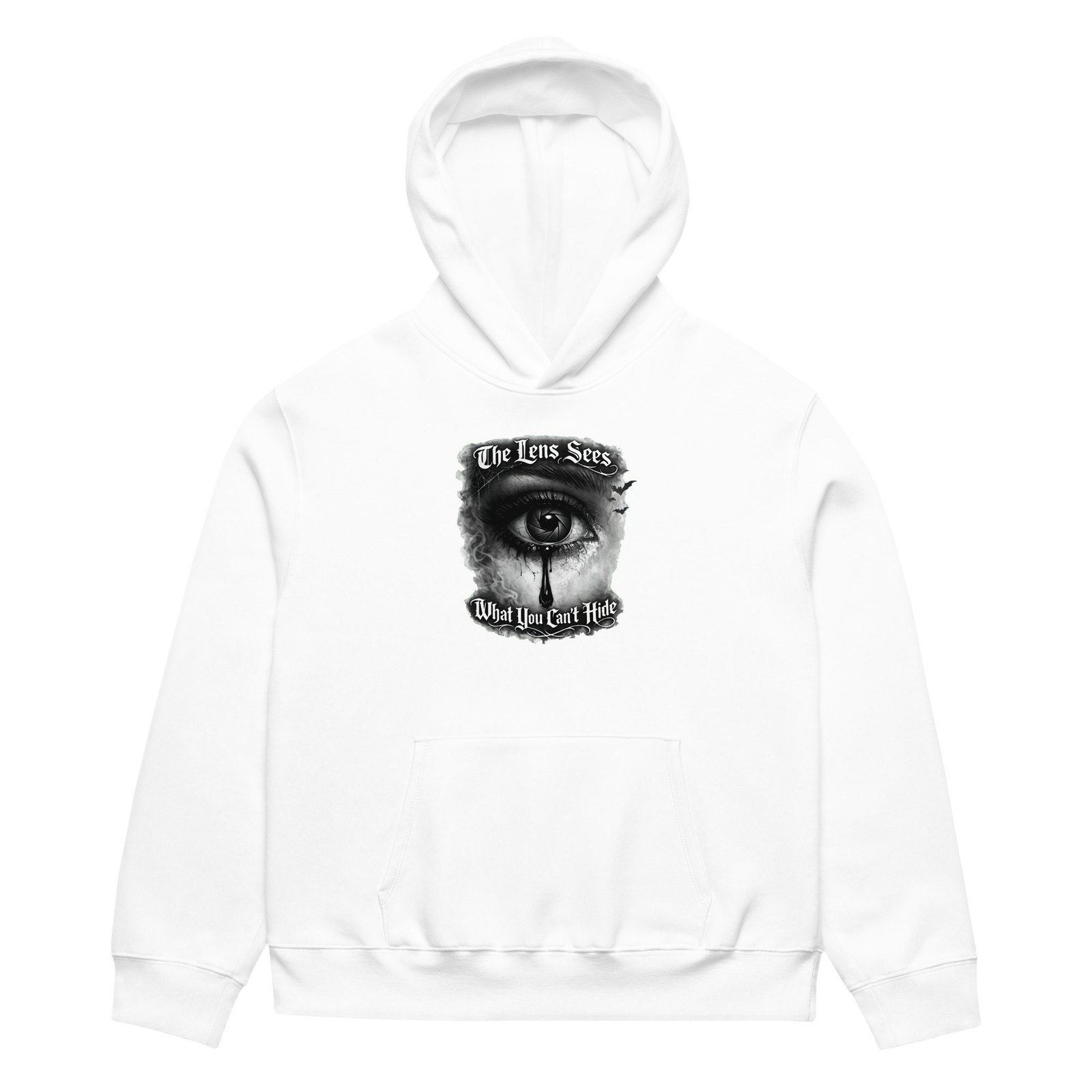 Dark Art Graphic Hoodie | The Lens Sees | Knotted Tree Studios - Image 2
