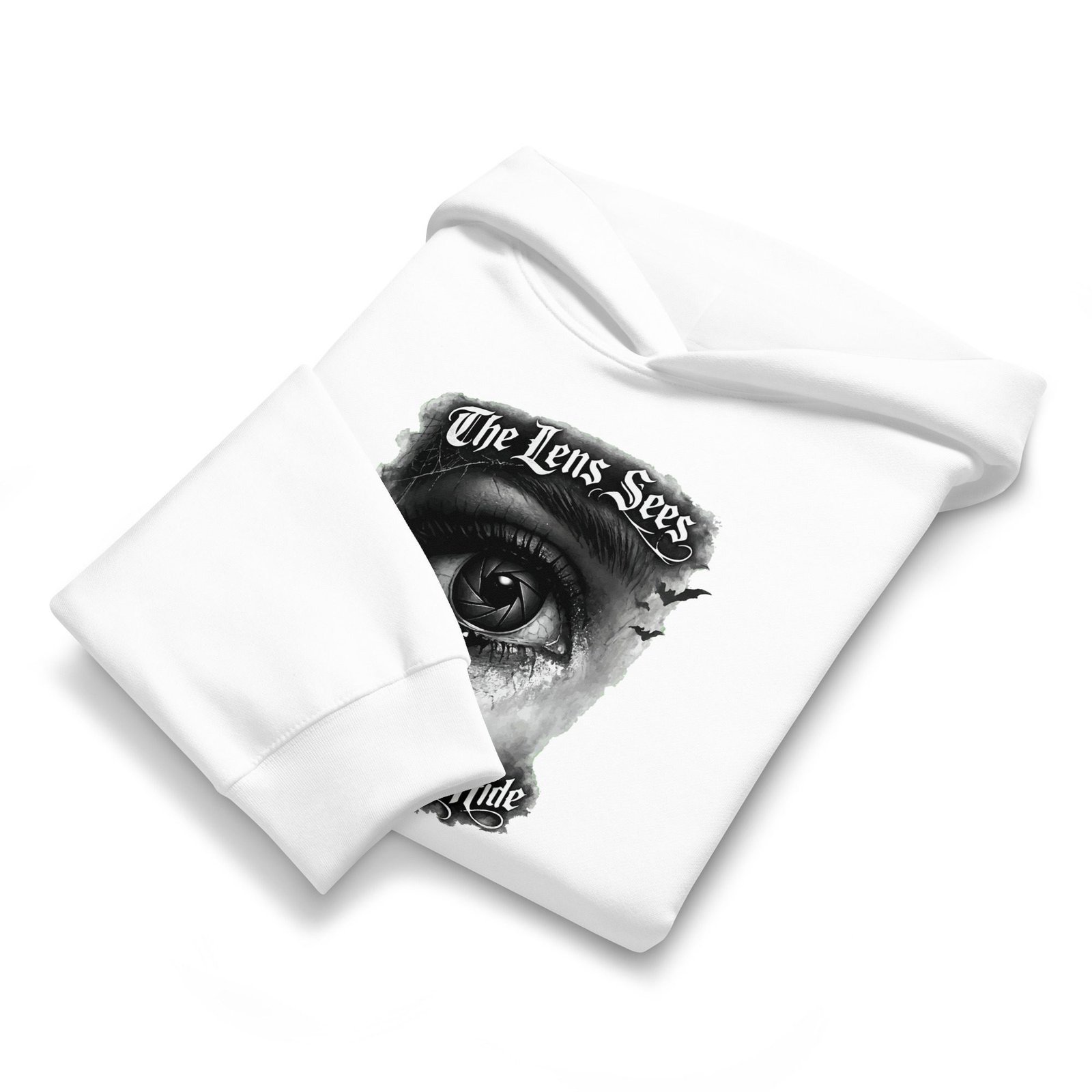 Dark Art Graphic Hoodie | The Lens Sees | Knotted Tree Studios - Image 5