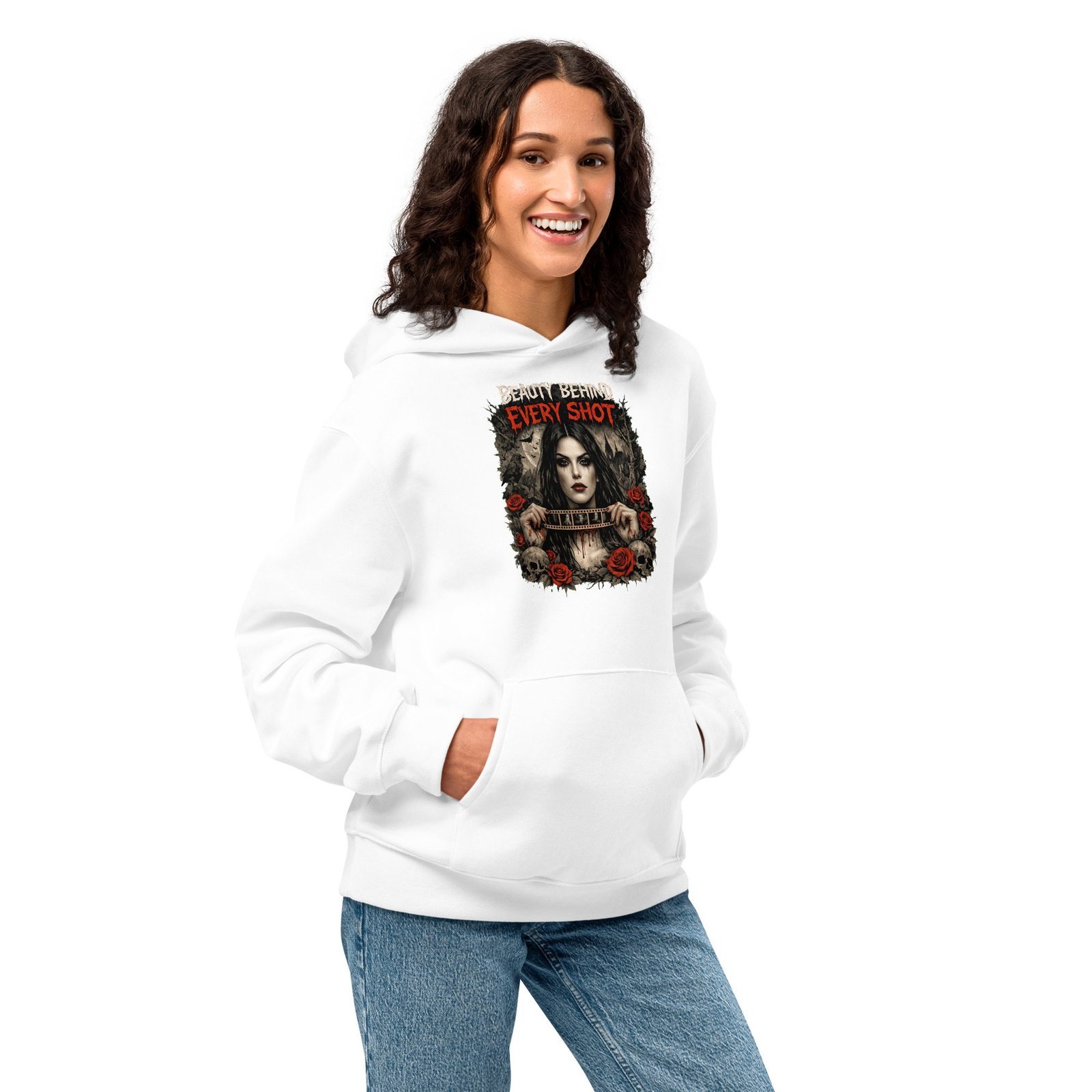Photographers Graphic Hoodie | Beauty Behind Every Shot | Knotted Tree Studios - Image 4