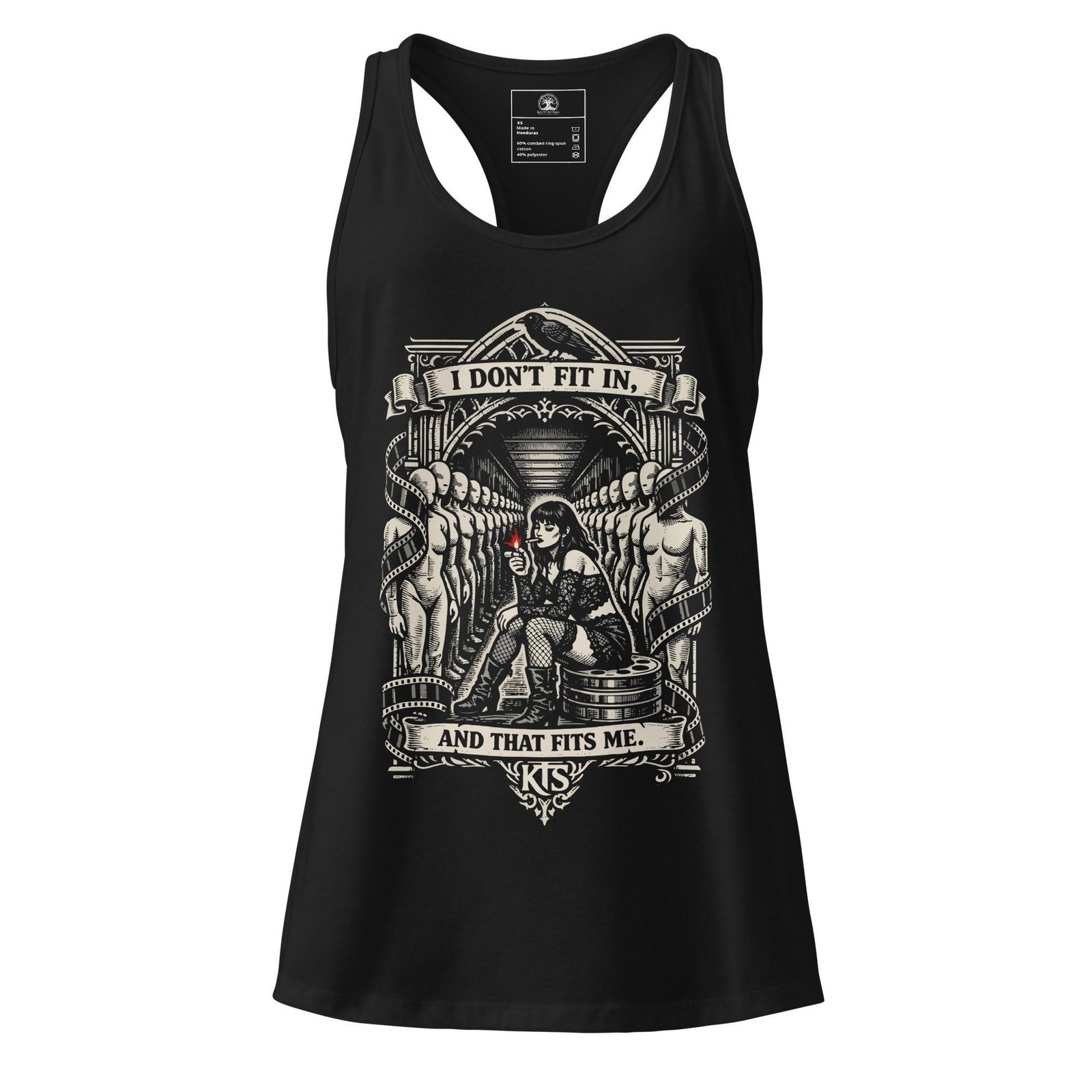 Women’s Dark Art Tank Top | That Fits Me | Knotted Tree Studios
