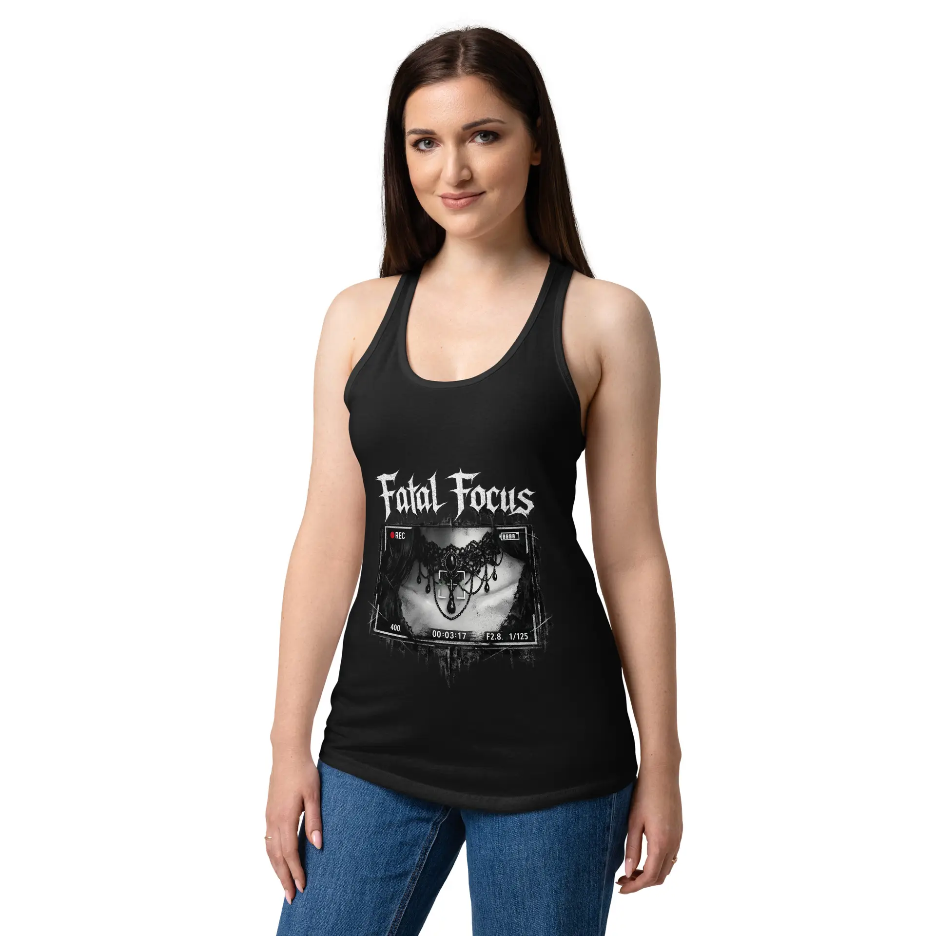 Women’s Dark Art Tank Top | Fatal Focus | Knotted Tree Studios - Image 7