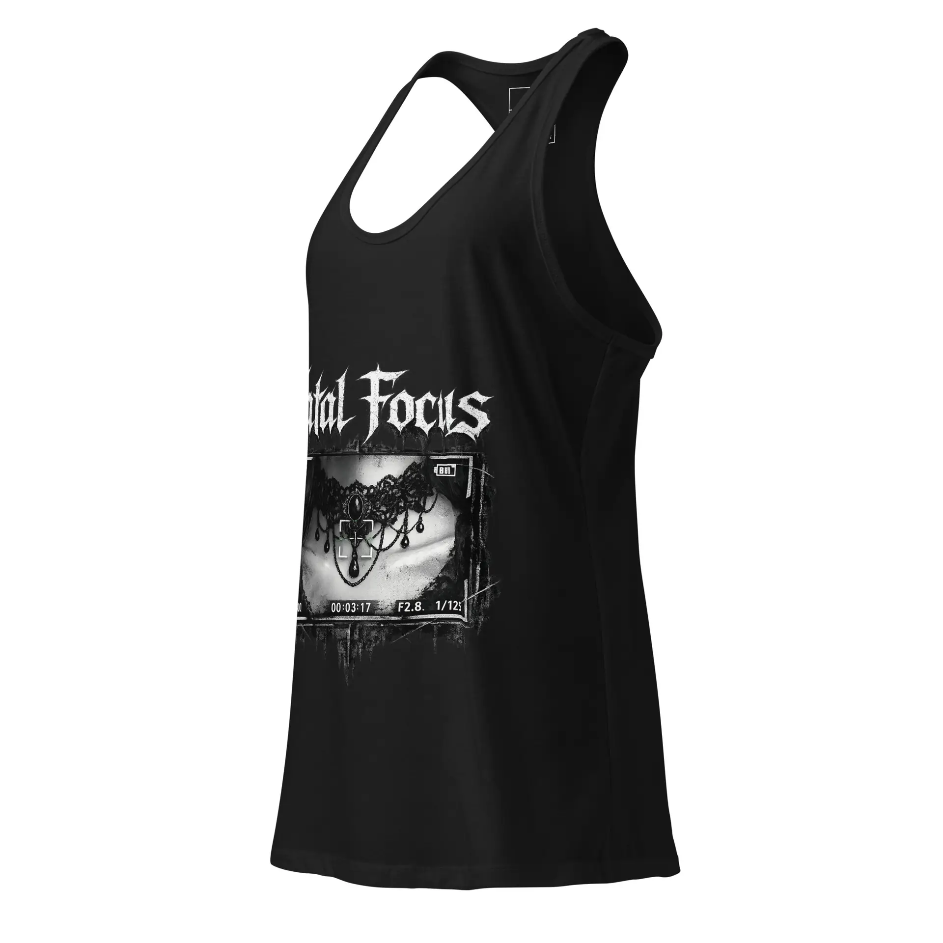 Women’s Dark Art Tank Top | Fatal Focus | Knotted Tree Studios - Image 3