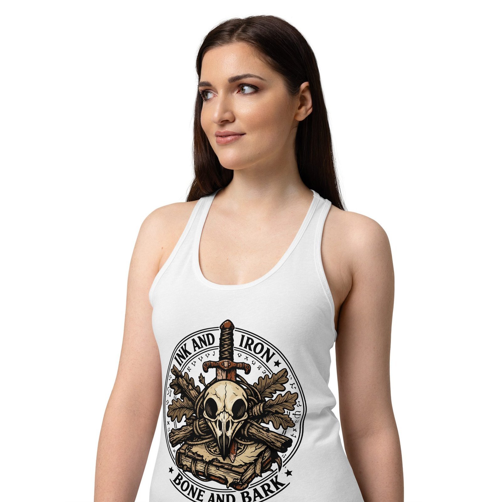 Women’s Dark Art Tank Top | Ink and Iron | Knotted Tree Studios - Image 6