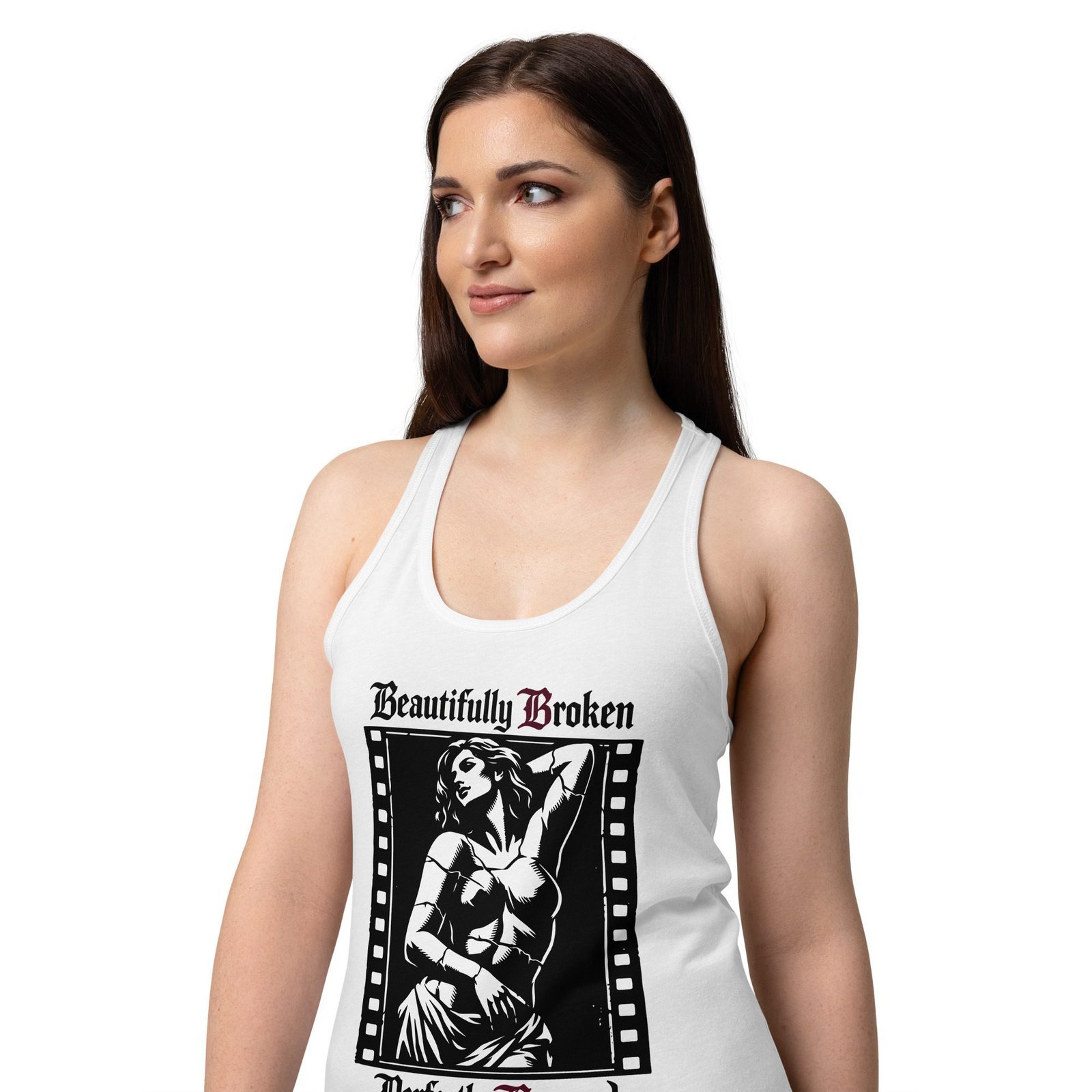 Women’s Dark Art Tank Top | Beautifully Broken | Knotted Tree Studios - Image 7