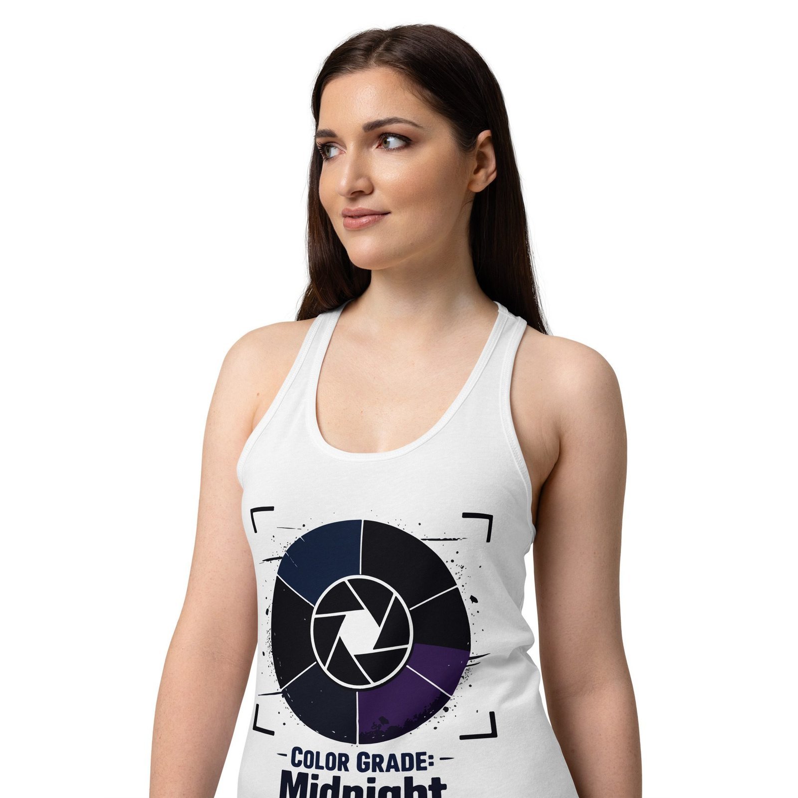 Women’s Dark Art Tank Top | Color Grade Midnight | Knotted Tree Studios - Image 4