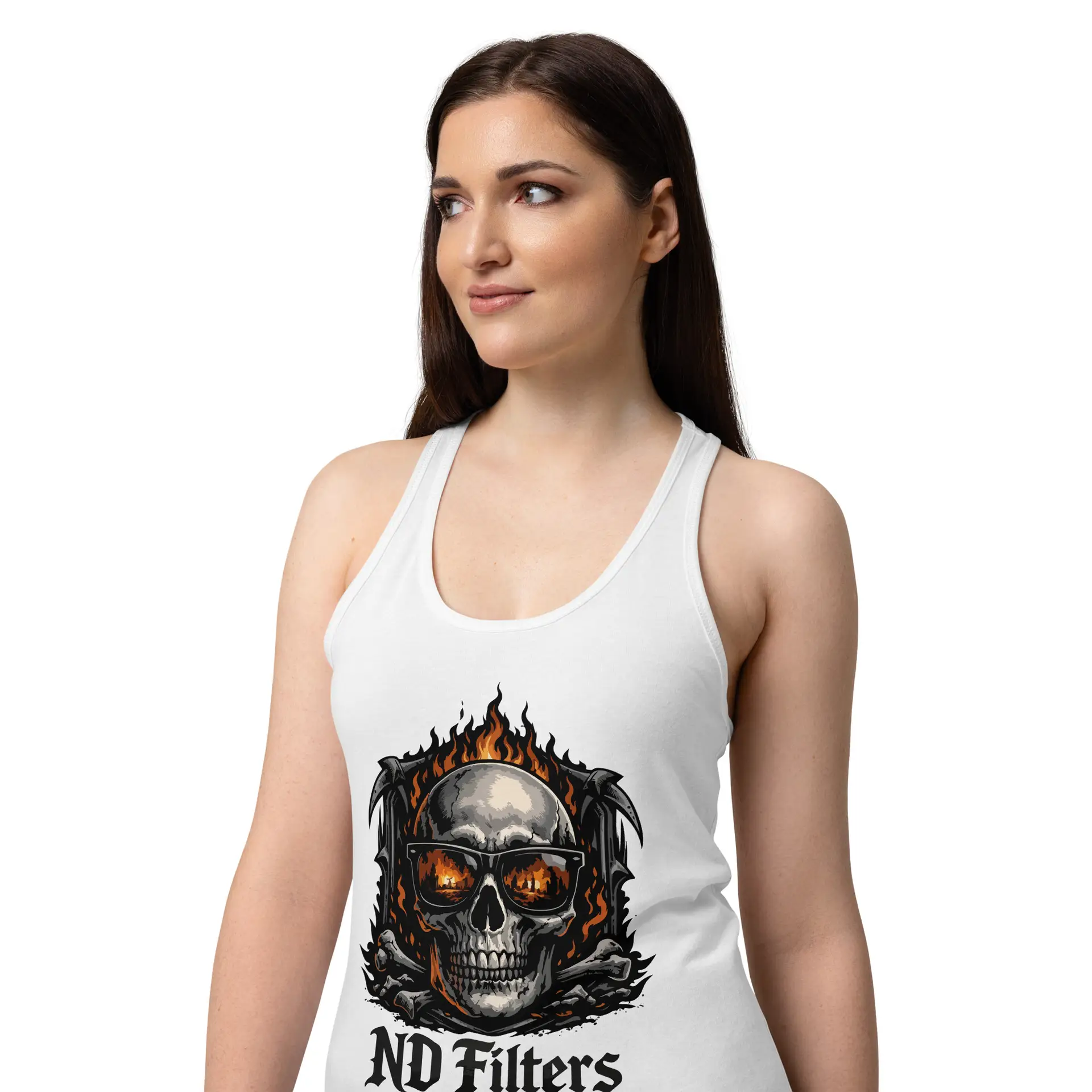 Women’s Dark Art Tank Top | ND Filters For My Soul | Knotted Tree Studios - Image 3