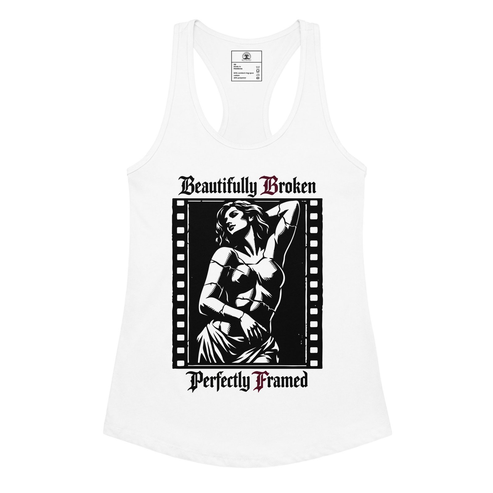 Women’s Dark Art Tank Top | Beautifully Broken | Knotted Tree Studios - Image 4