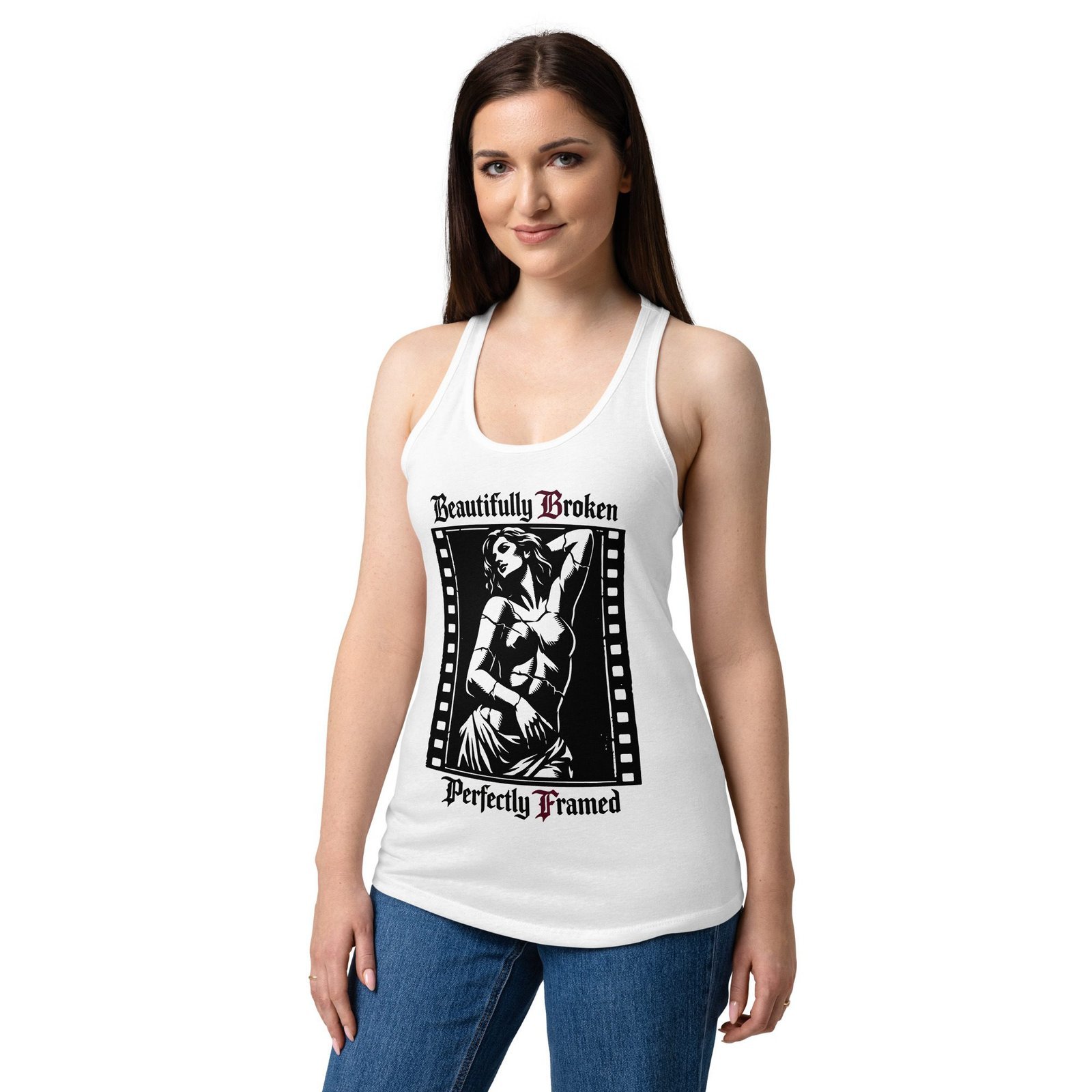 Women’s Dark Art Tank Top | Beautifully Broken | Knotted Tree Studios - Image 5