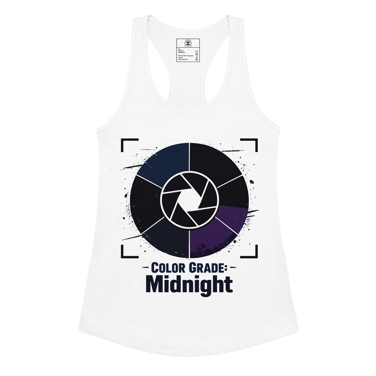 Women’s Dark Art Tank Top | Color Grade Midnight | Knotted Tree Studios - Image 3