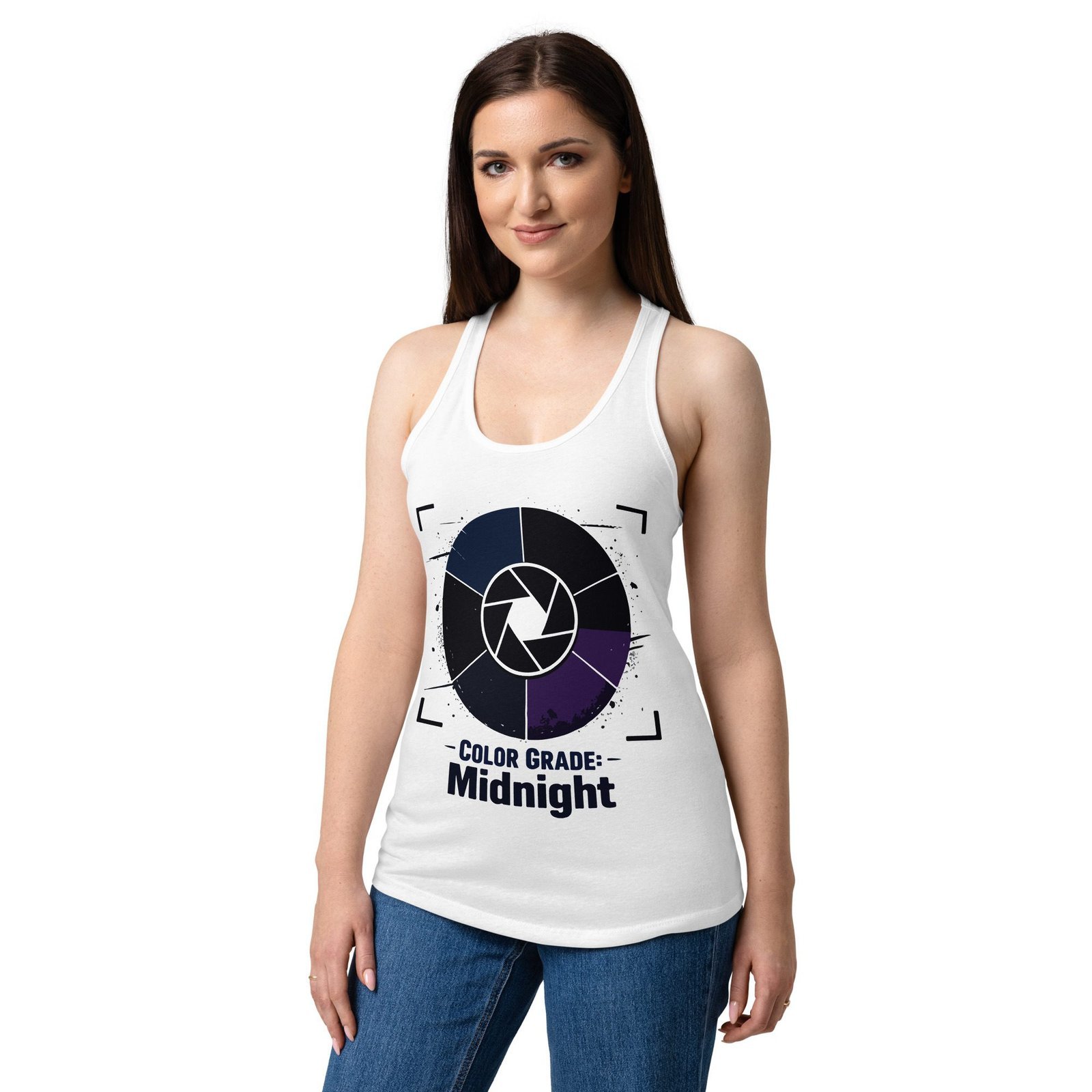 Women’s Dark Art Tank Top | Color Grade Midnight | Knotted Tree Studios - Image 6