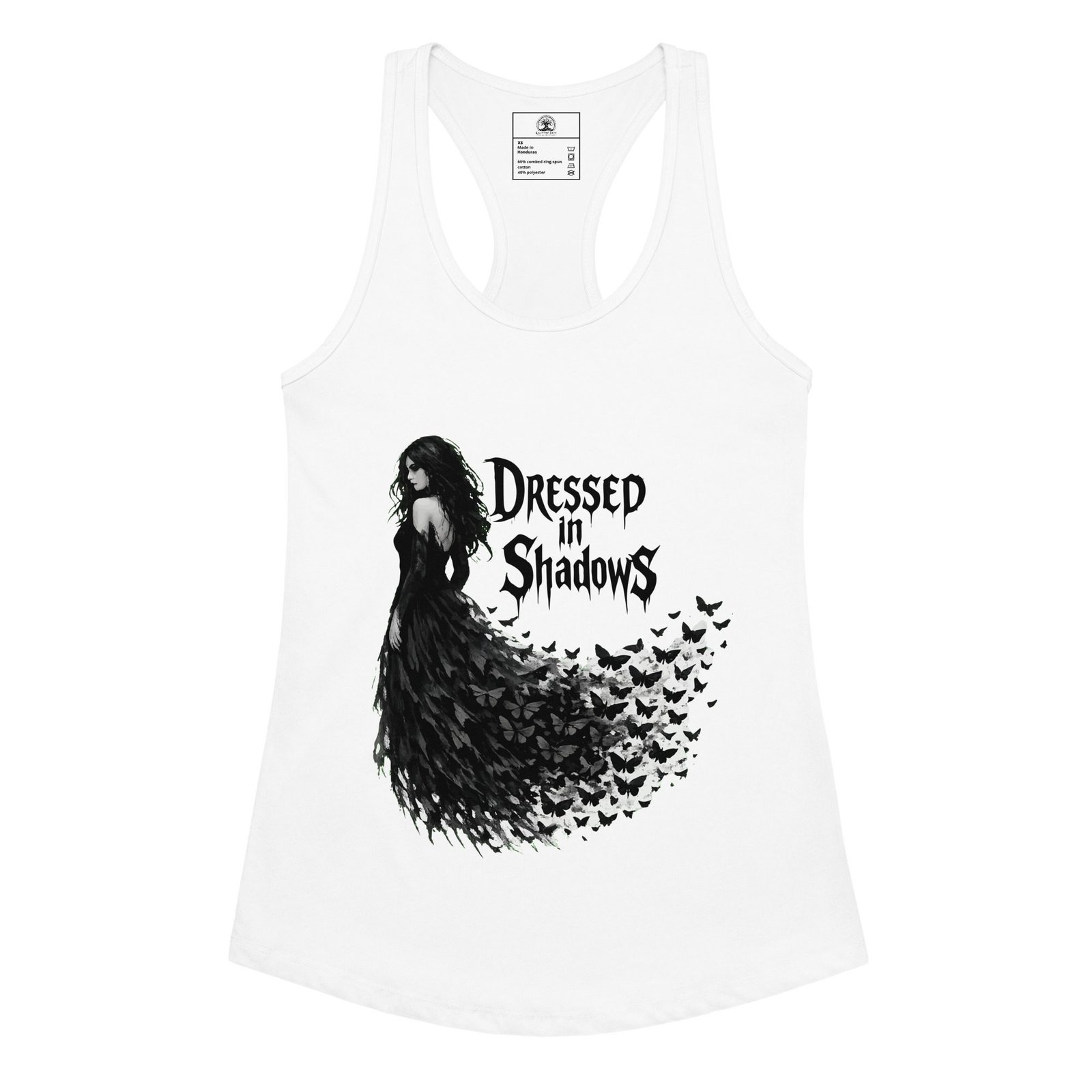 Women’s Dark Art Tank Top | Dressed In Shadows | Knotted Tree Studios - Image 3