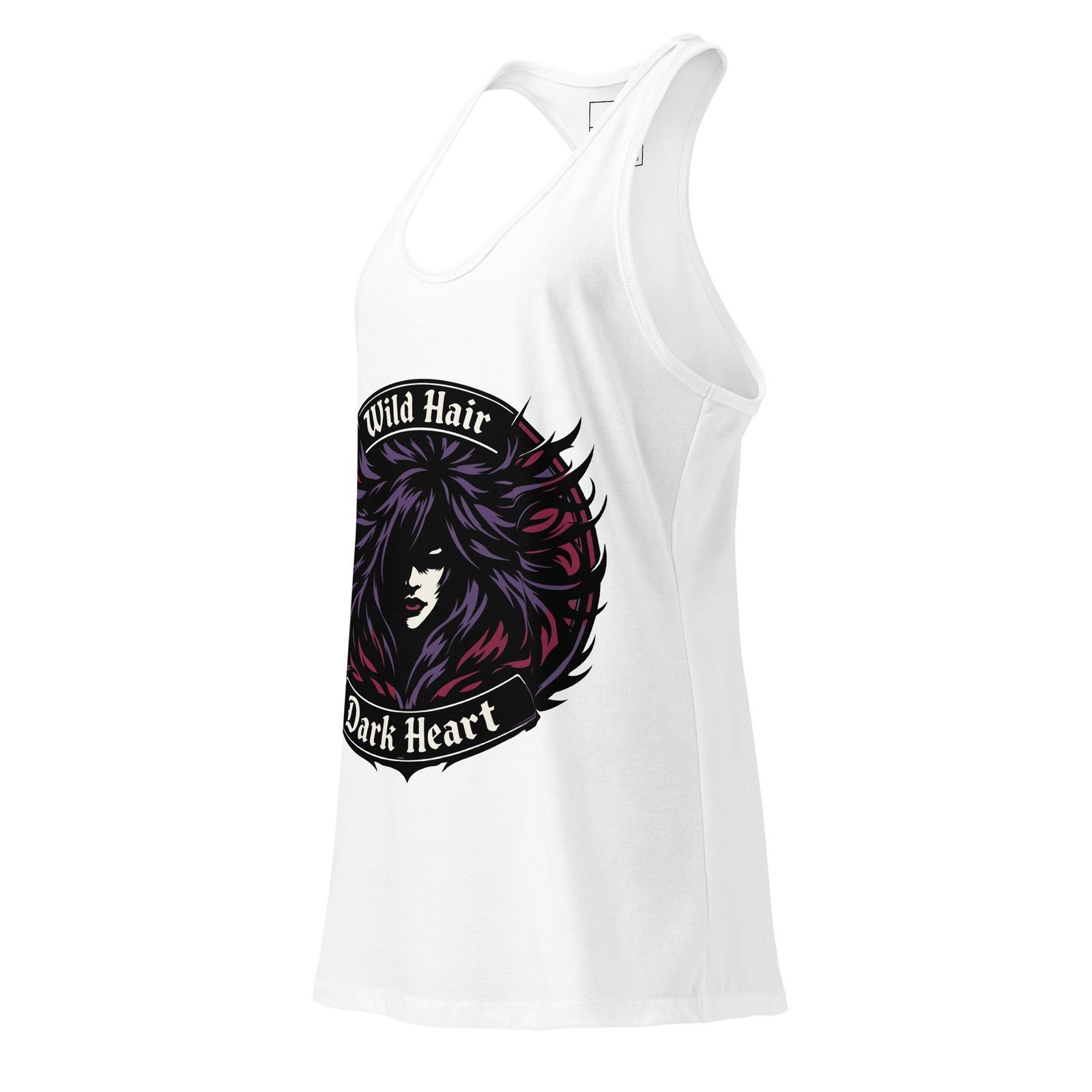 Women’s Dark Art Tank Top | Wild Hair, Dark Heart | Knotted Tree Studios - Image 2